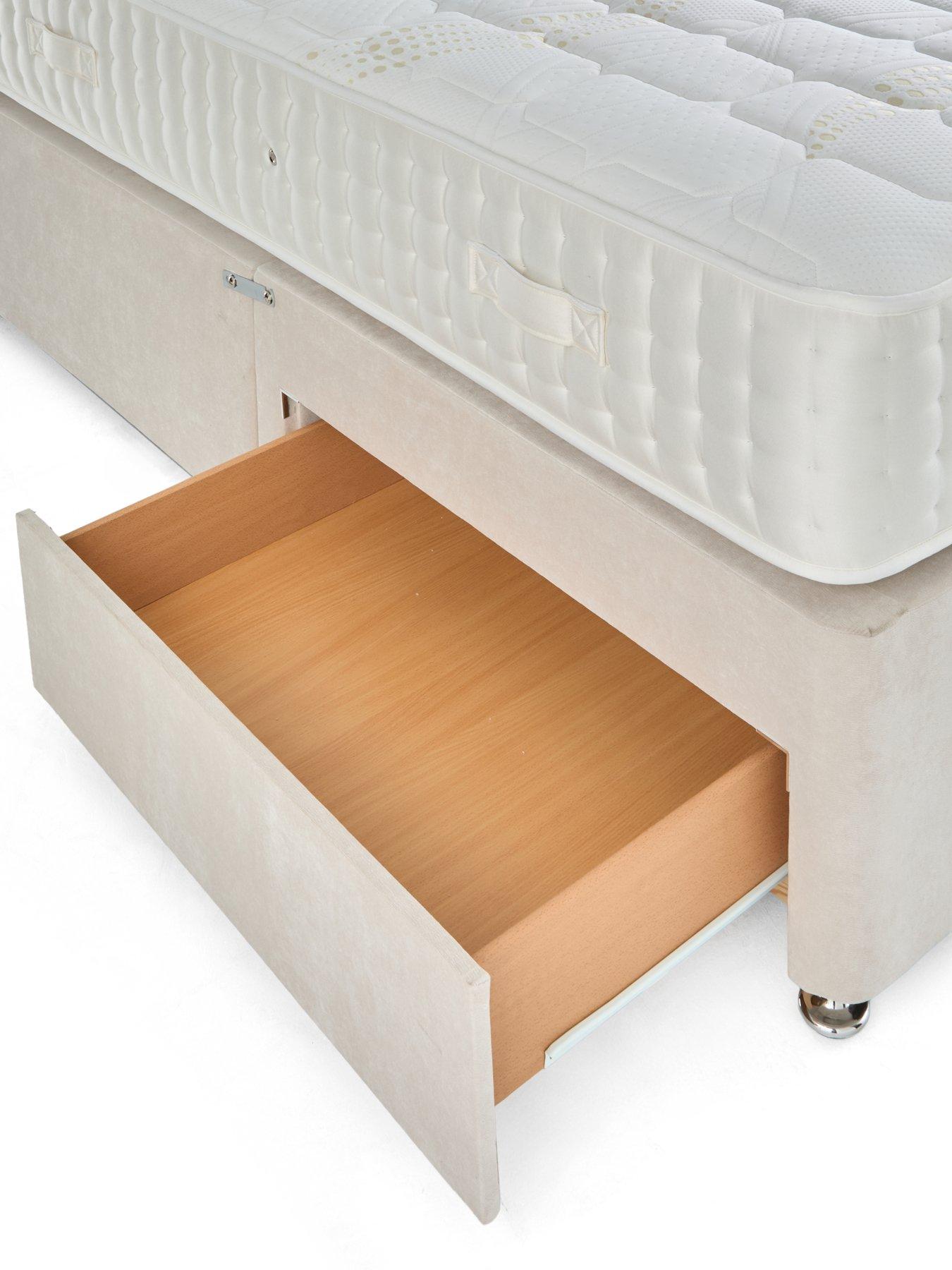 Image 6 of 7 of The Very Collection Sheridan&nbsp;Divan Base with 2 Drawers + Headboard +&nbsp;Comfort 1000 Mattress