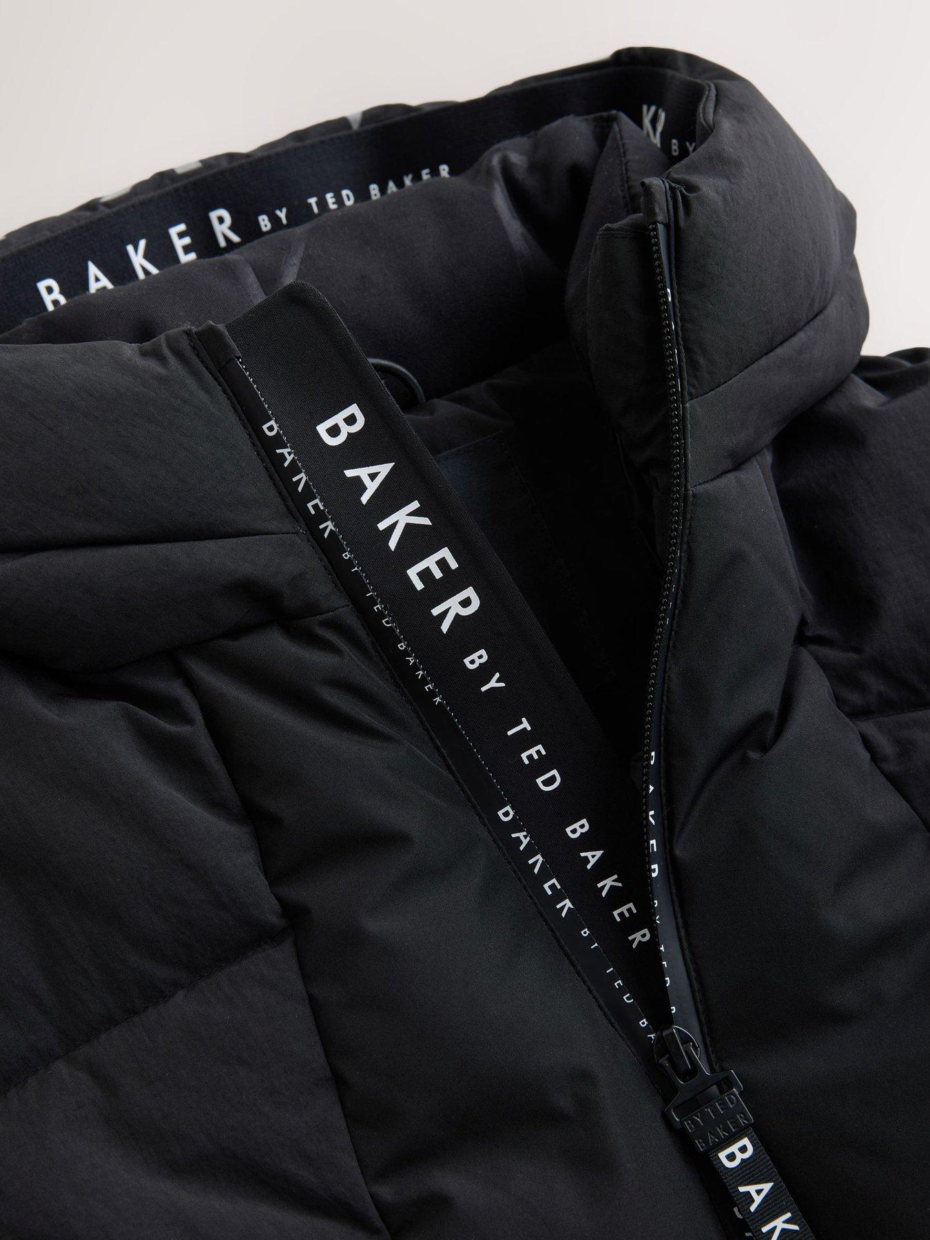 Image 7 of 7 of Ted Baker Boys Shower Resistant Padded Coat - Black