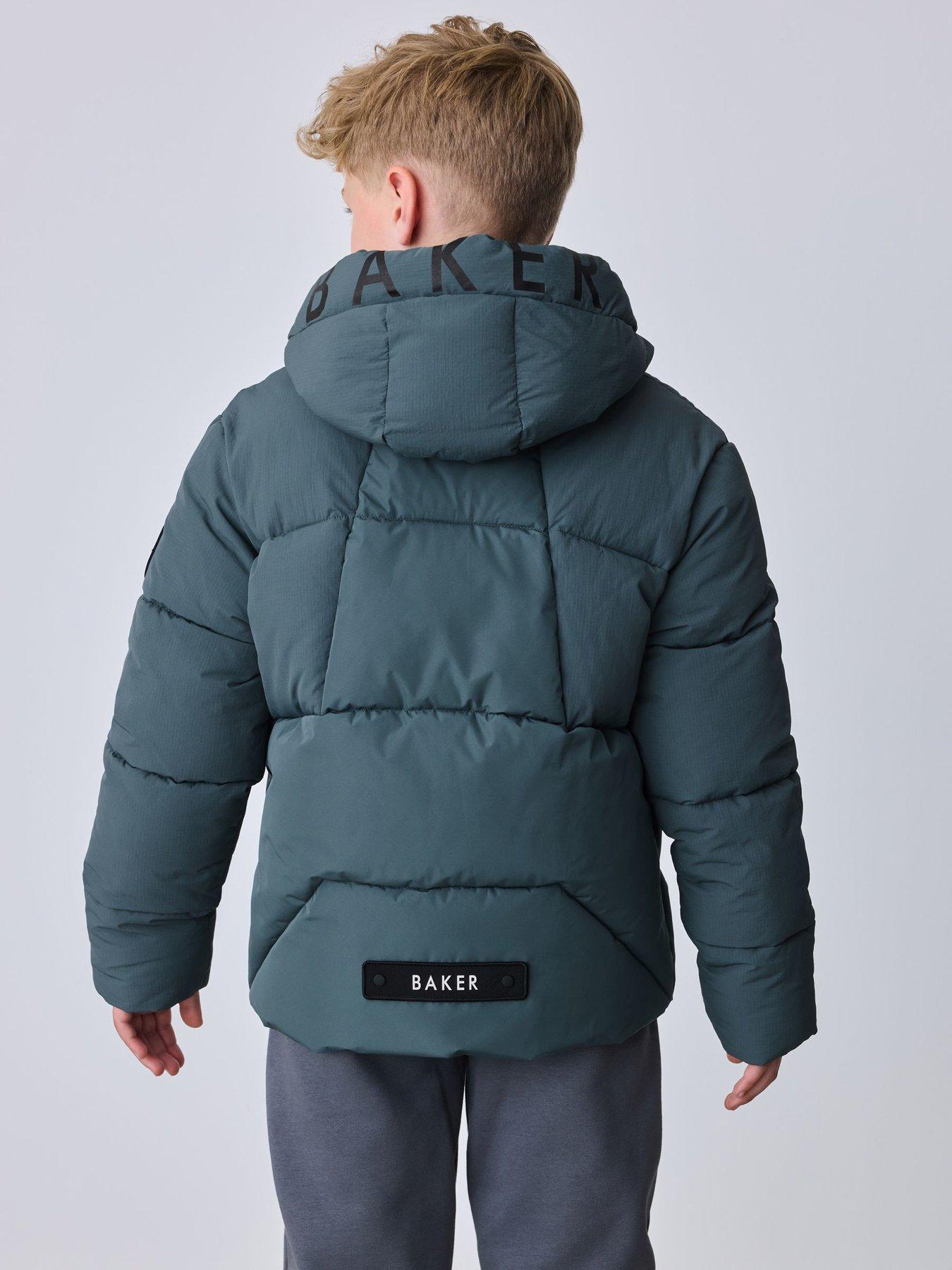 Image 5 of 7 of Ted Baker Boys Shower Resistant Padded Coat - Blue
