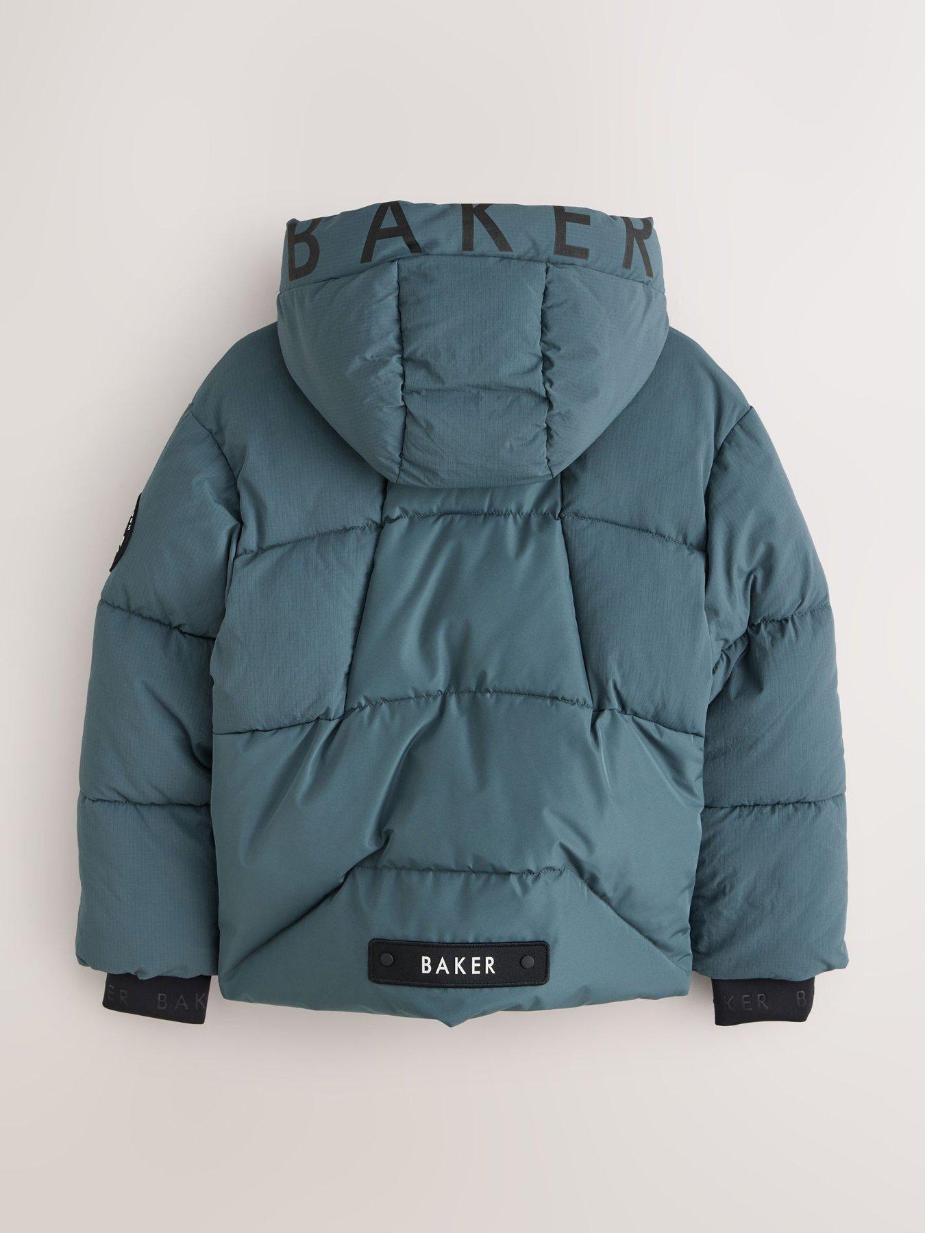 Image 7 of 7 of Ted Baker Boys Shower Resistant Padded Coat - Blue