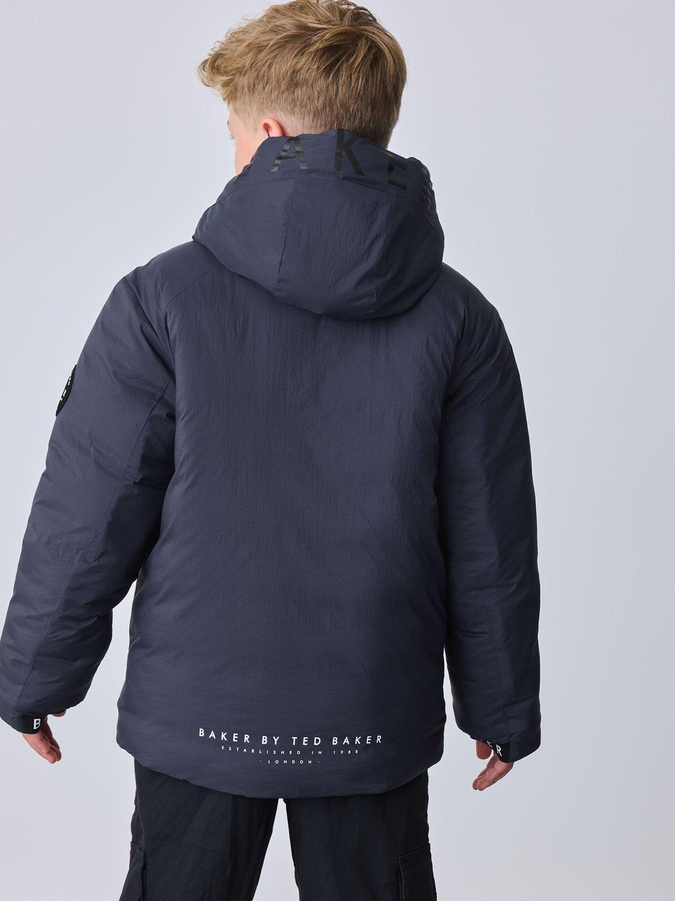 Image 2 of 7 of Ted Baker Boys Mid Padded Coat - Blue