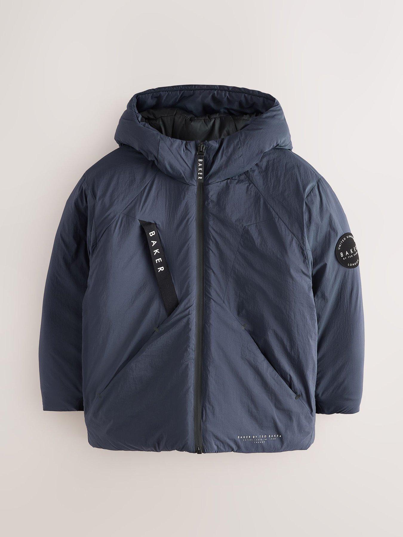 Image 5 of 7 of Ted Baker Boys Mid Padded Coat - Blue
