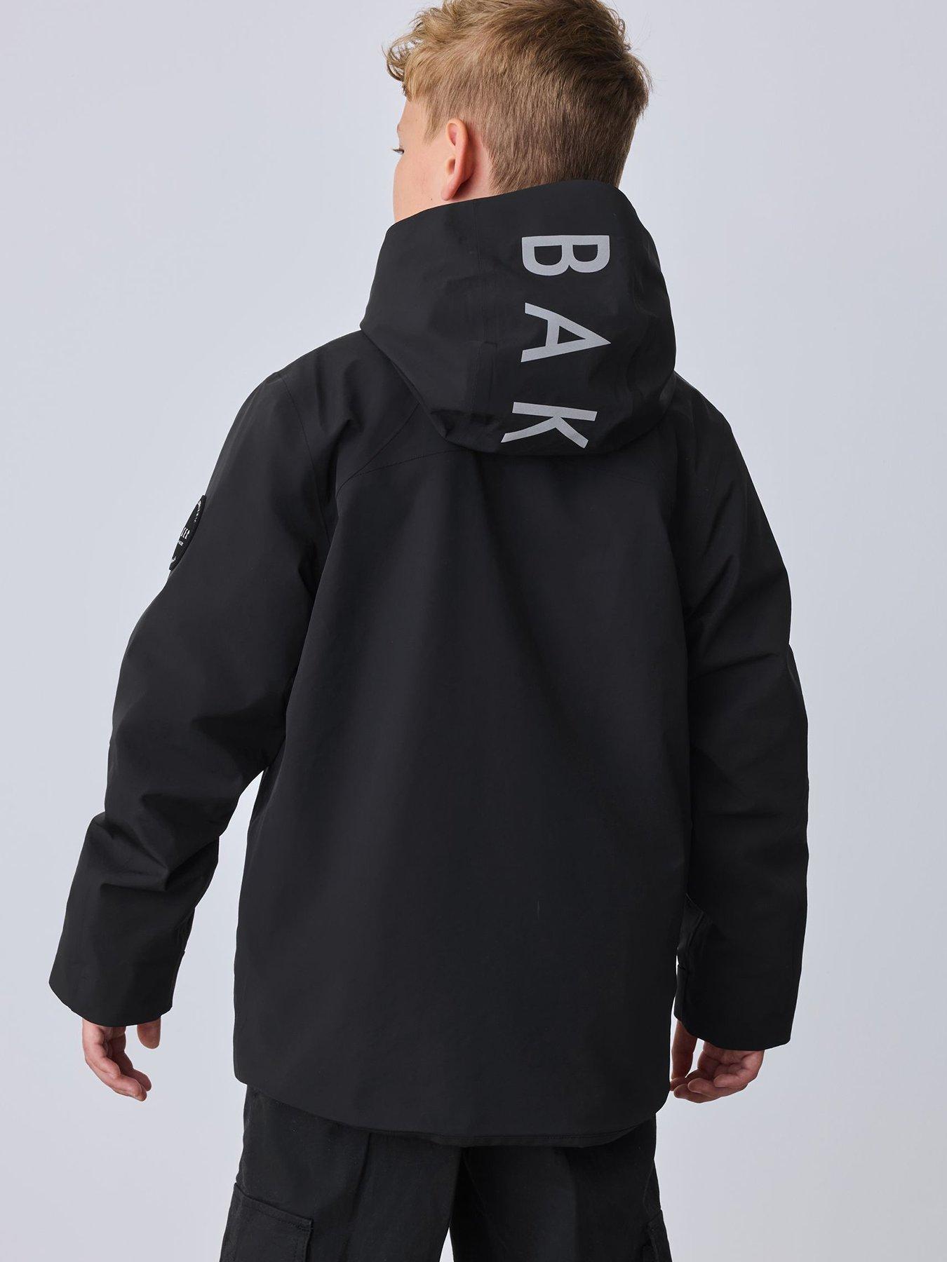 Image 2 of 7 of Ted Baker Boys Waterproof Lightweight Jacket - Black