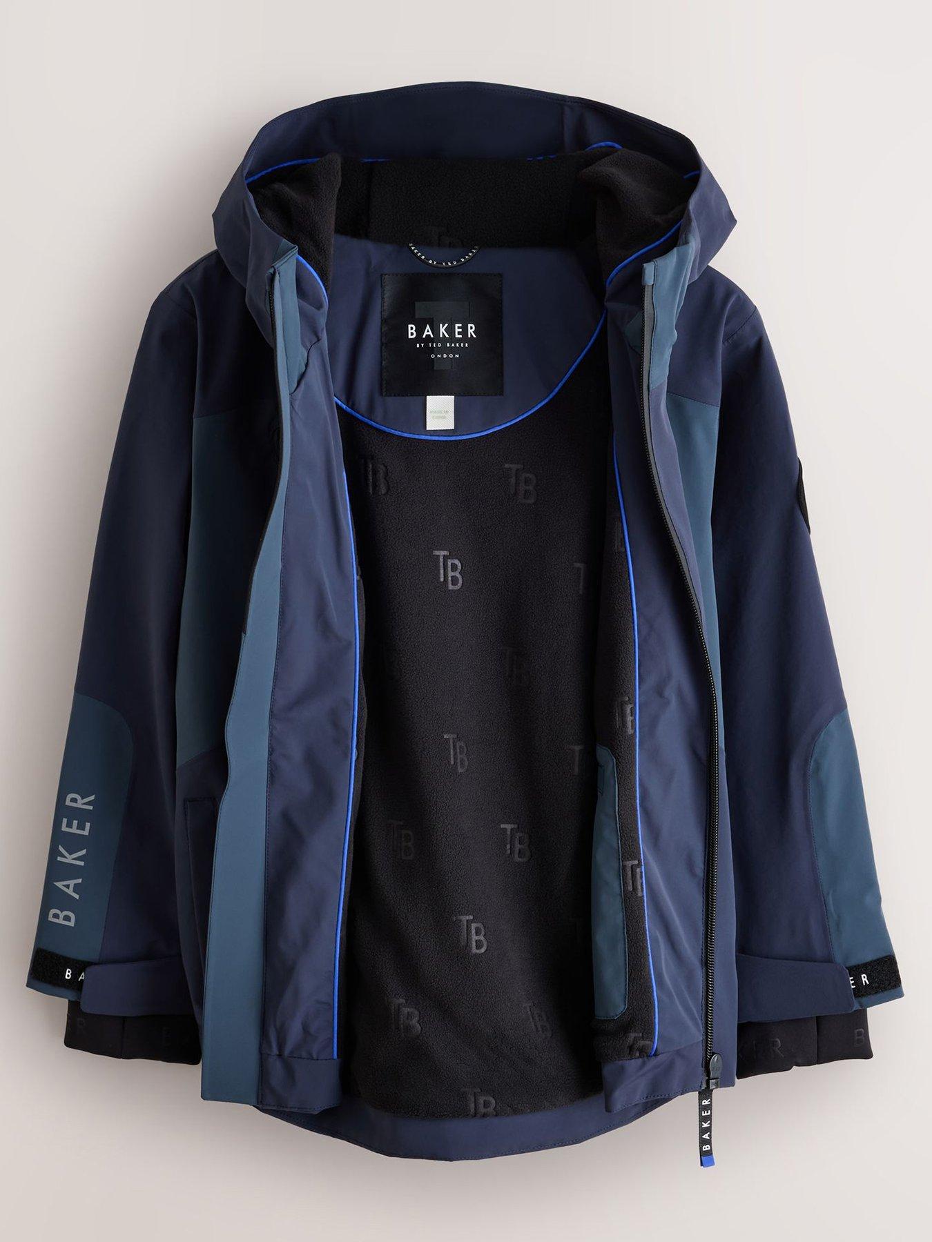 Image 2 of 7 of Ted Baker Boys Waterproof Lightweight Jacket - Blue