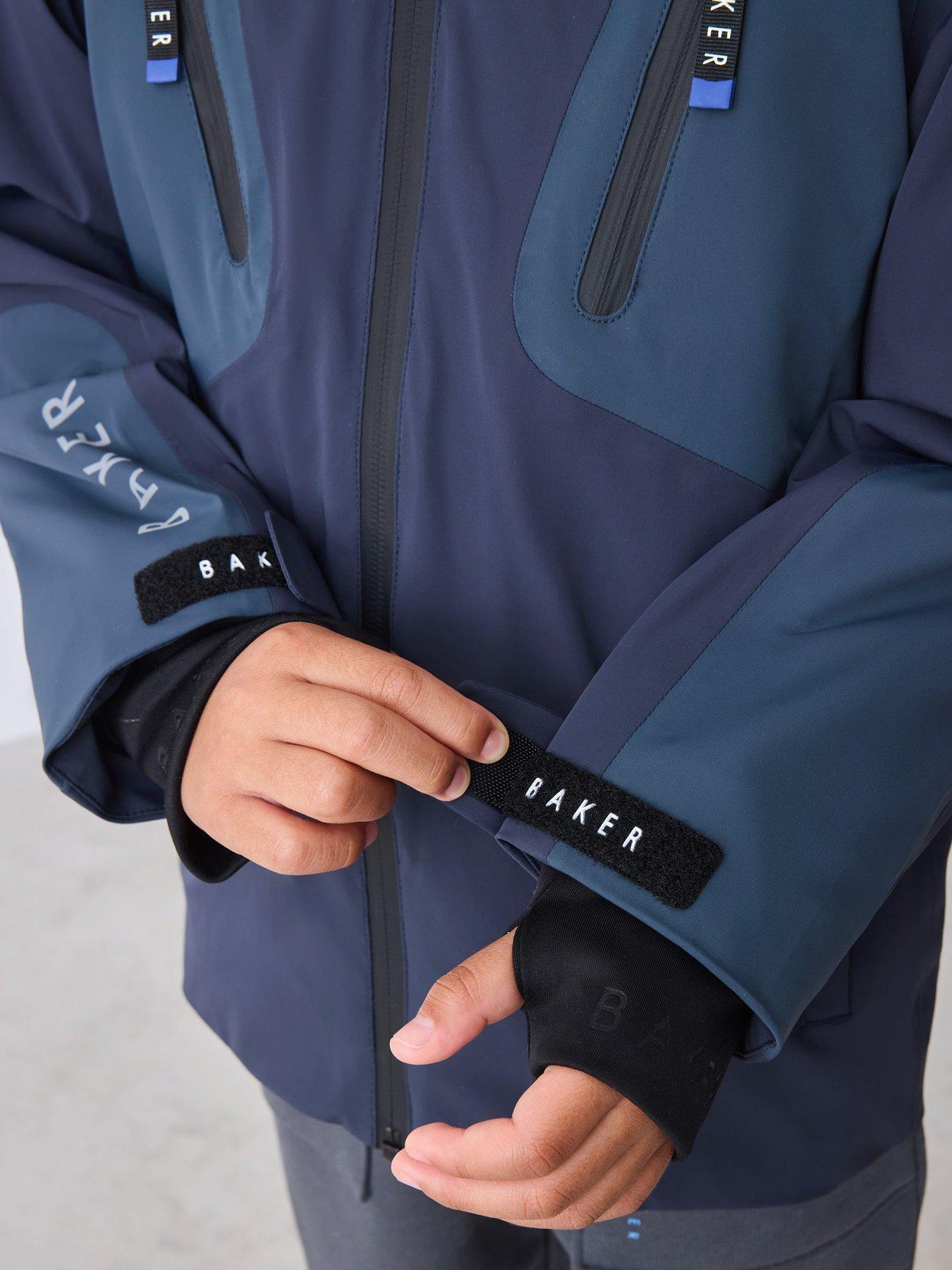 Image 7 of 7 of Ted Baker Boys Waterproof Lightweight Jacket - Blue