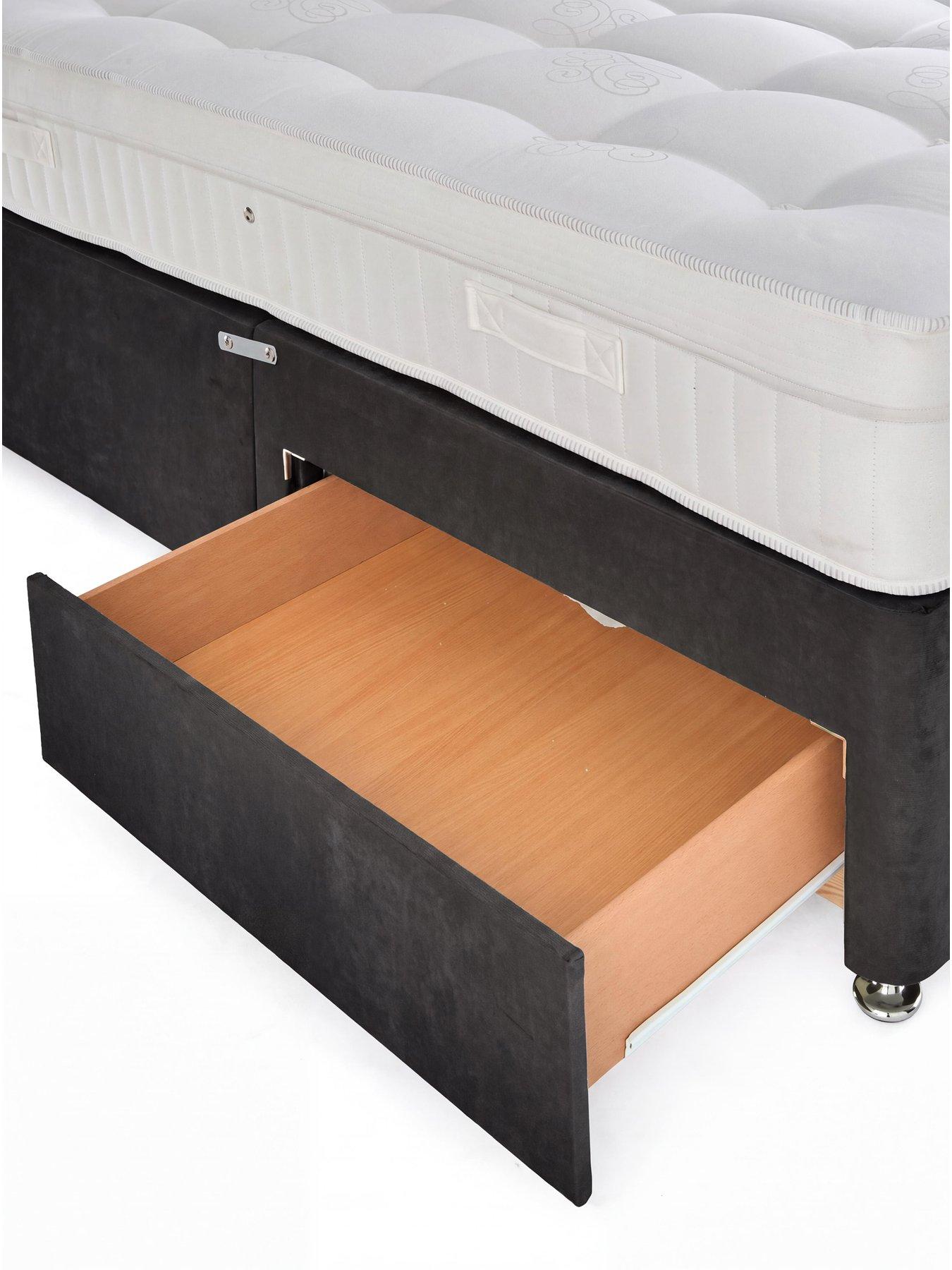 Image 6 of 7 of The Very Collection Sheridan Double Divan & Hb With 2 Drawers & Natural Fibre Pocket 1000 Mattress