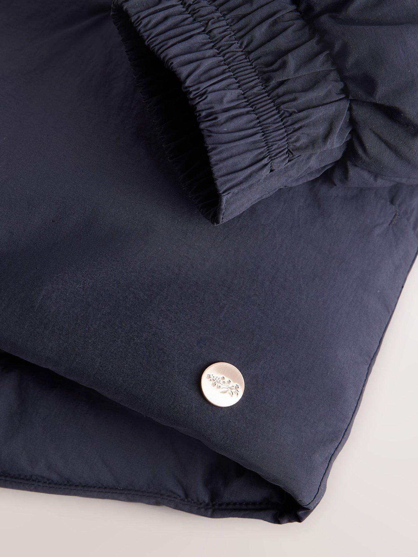 Image 6 of 6 of Laura Ashley Lat Navy Padded Coat - Blue