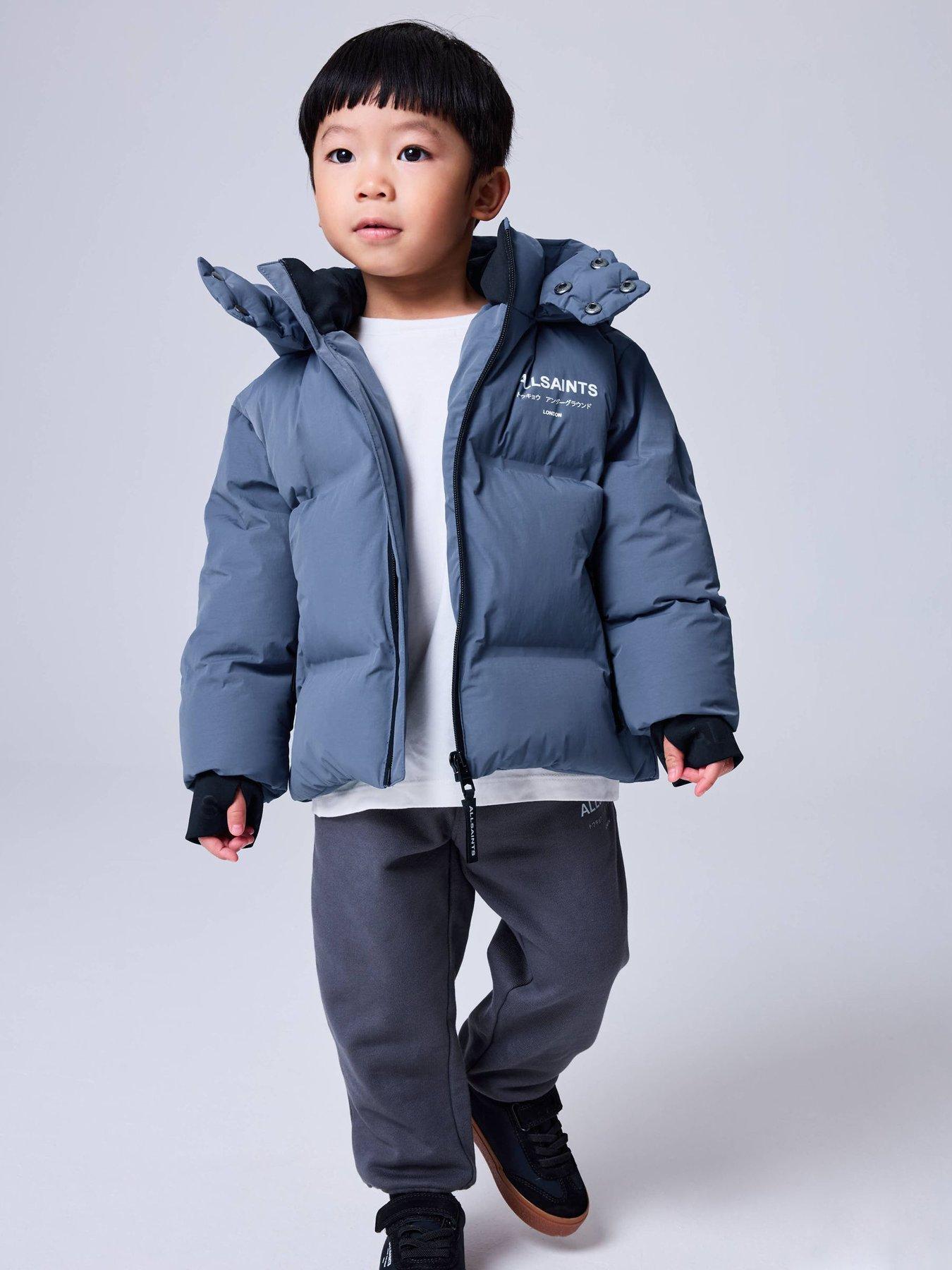 Image 1 of 7 of smALLSAINTS Younger Boys Underground Padded Jacket - Blue