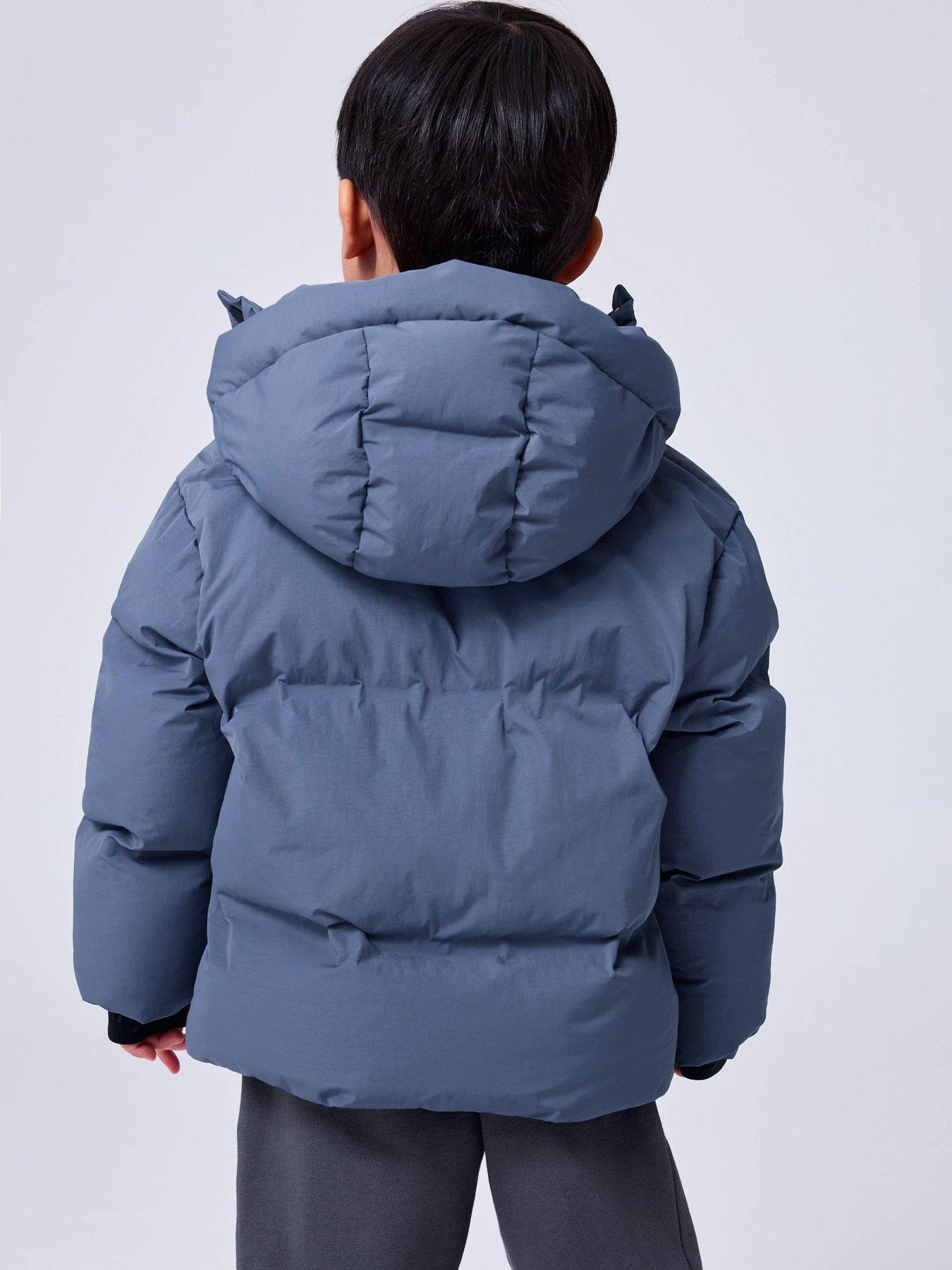 Image 5 of 7 of smALLSAINTS Younger Boys Underground Padded Jacket - Blue