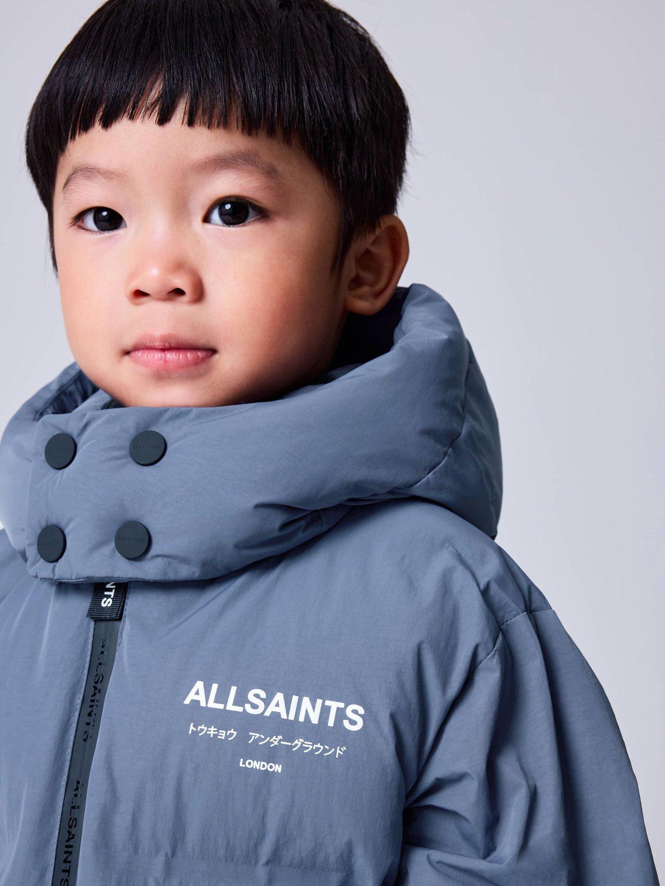 Image 6 of 7 of smALLSAINTS Younger Boys Underground Padded Jacket - Blue