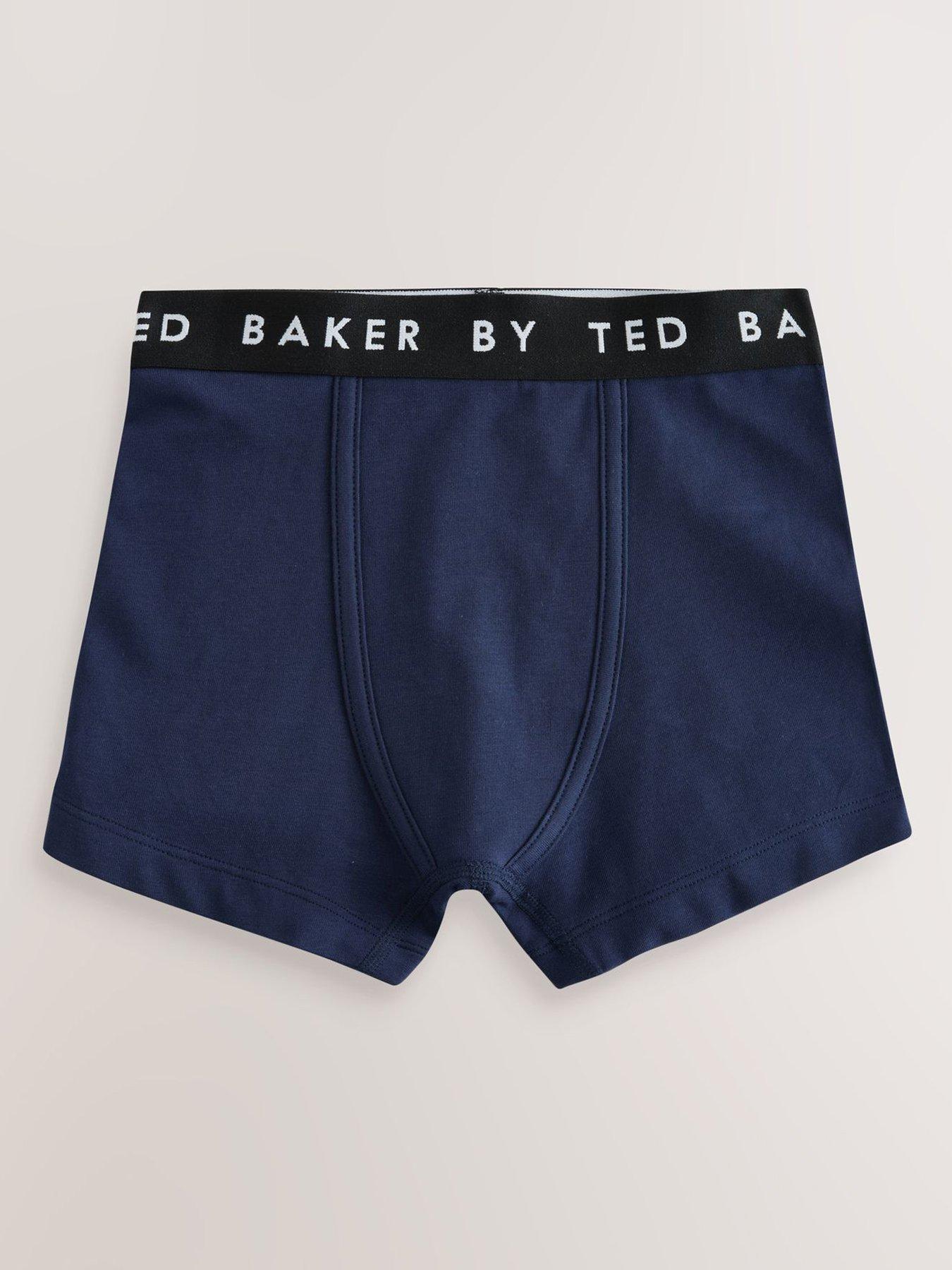 Image 2 of 7 of Ted Baker Older Boys 5 Pack Boxers - Multi
