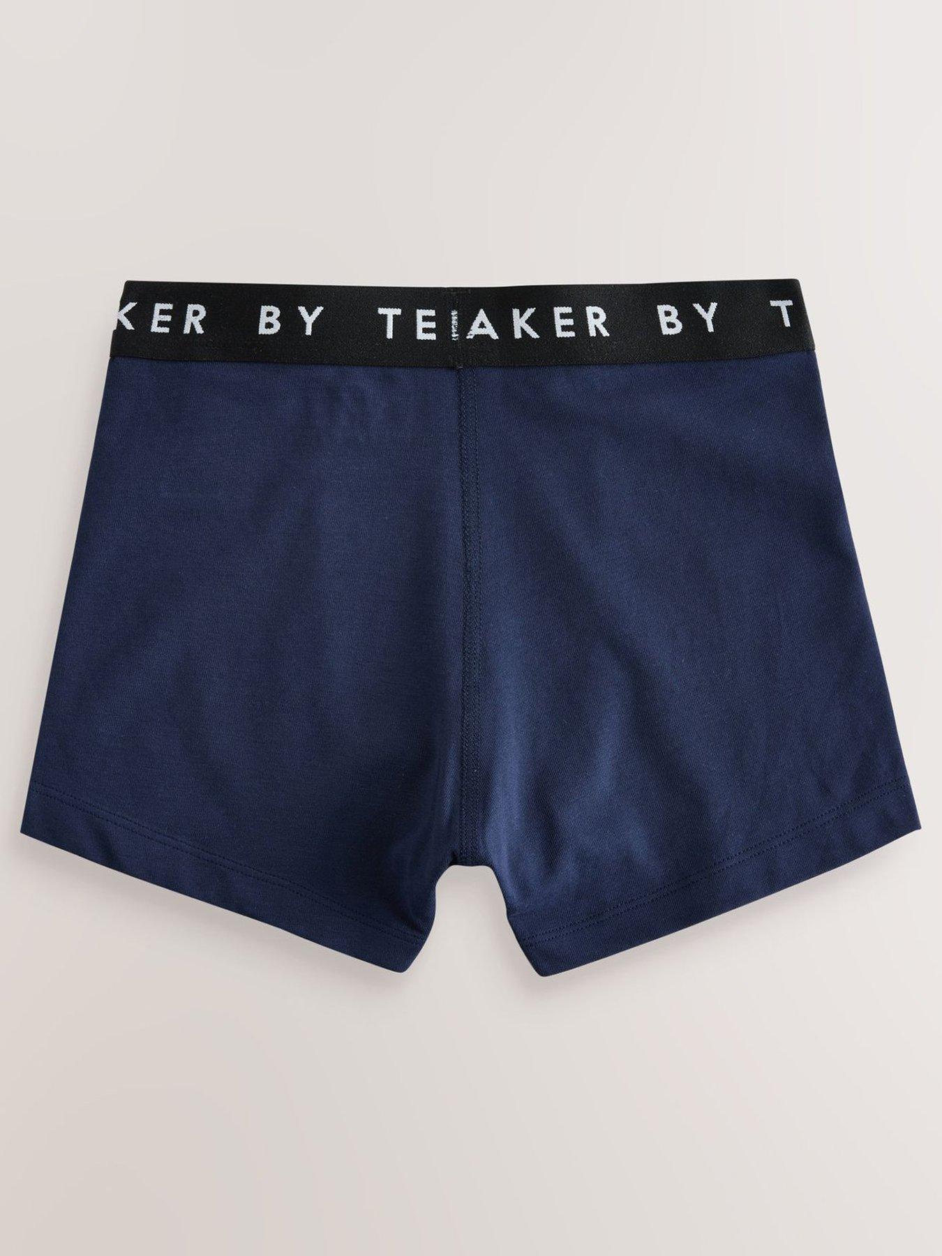 Image 3 of 7 of Ted Baker Older Boys 5 Pack Boxers - Multi