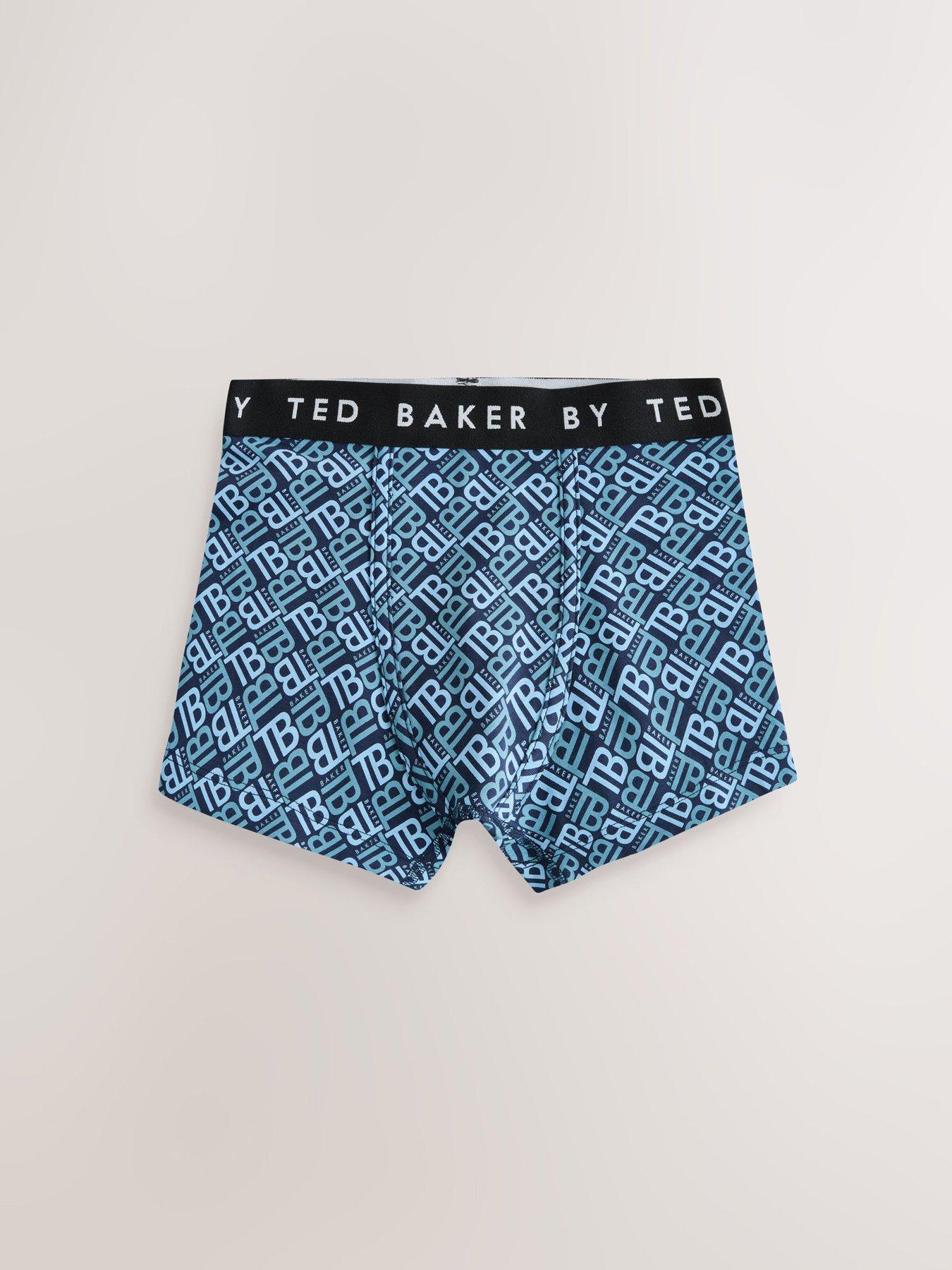 Image 4 of 7 of Ted Baker Older Boys 5 Pack Boxers - Multi