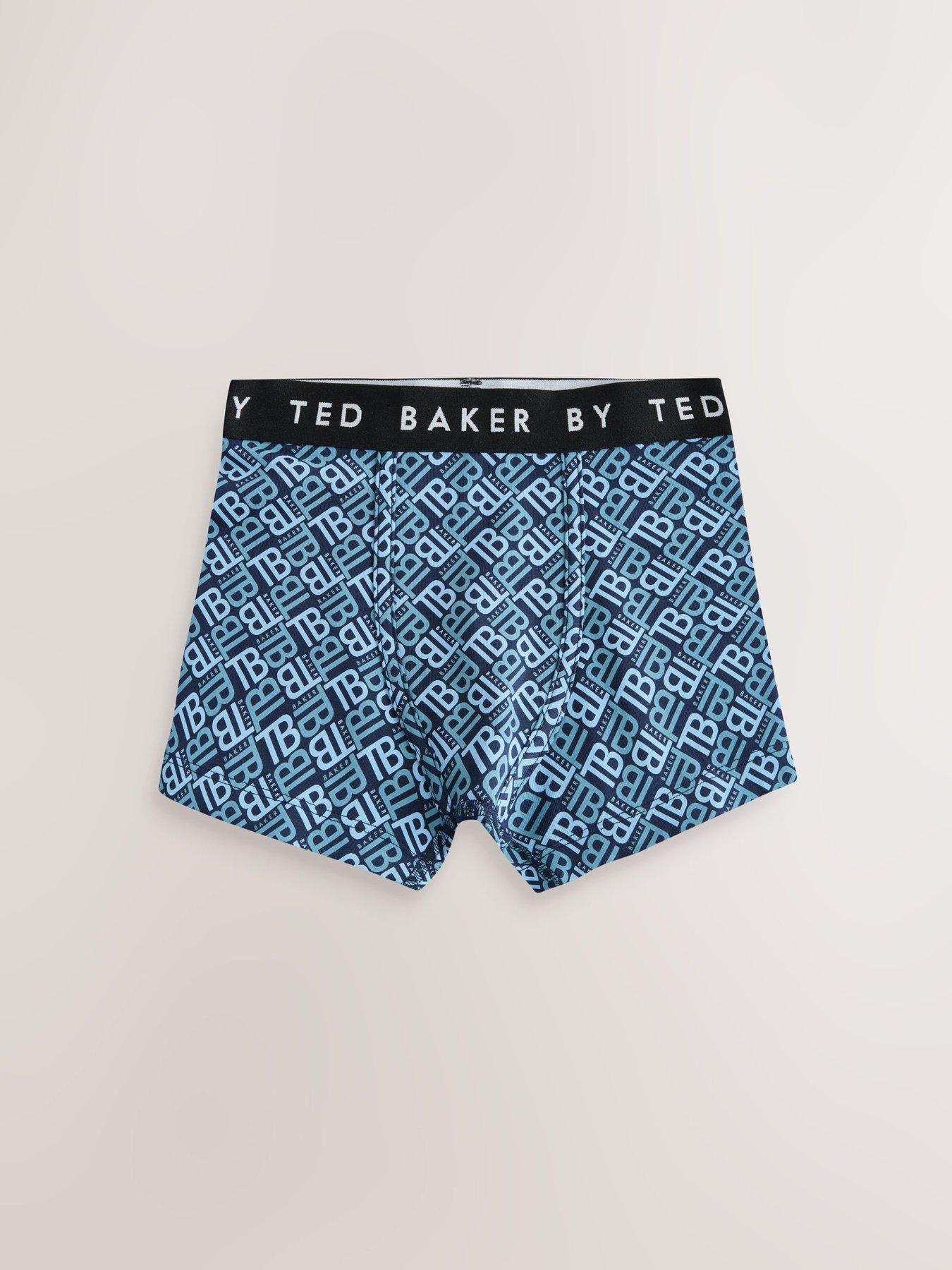 Image 6 of 7 of Ted Baker Older Boys 5 Pack Boxers - Multi