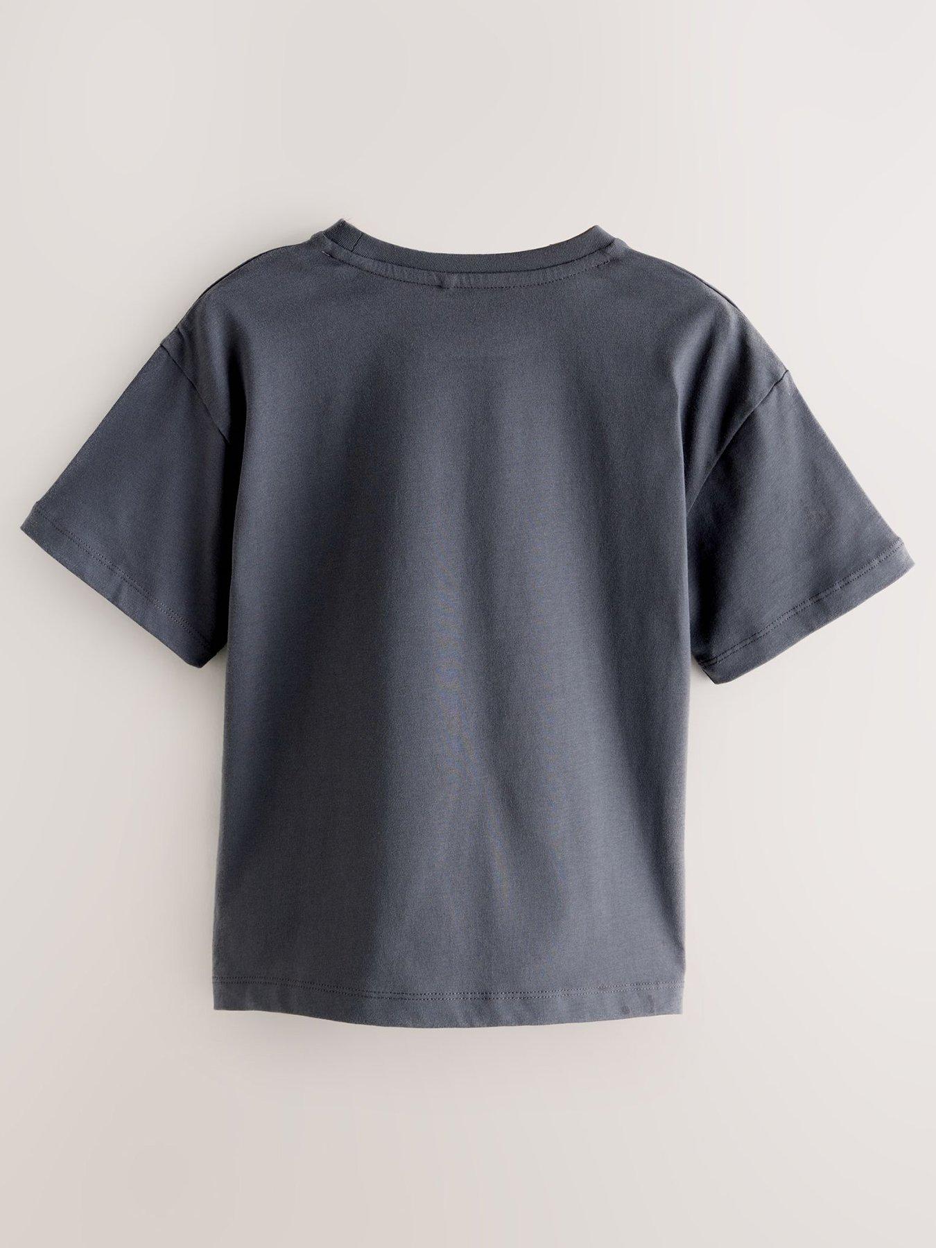 Image 3 of 7 of smALLSAINTS Boys 3 Pack Graphic Short Sleeve Tshirts - Multi