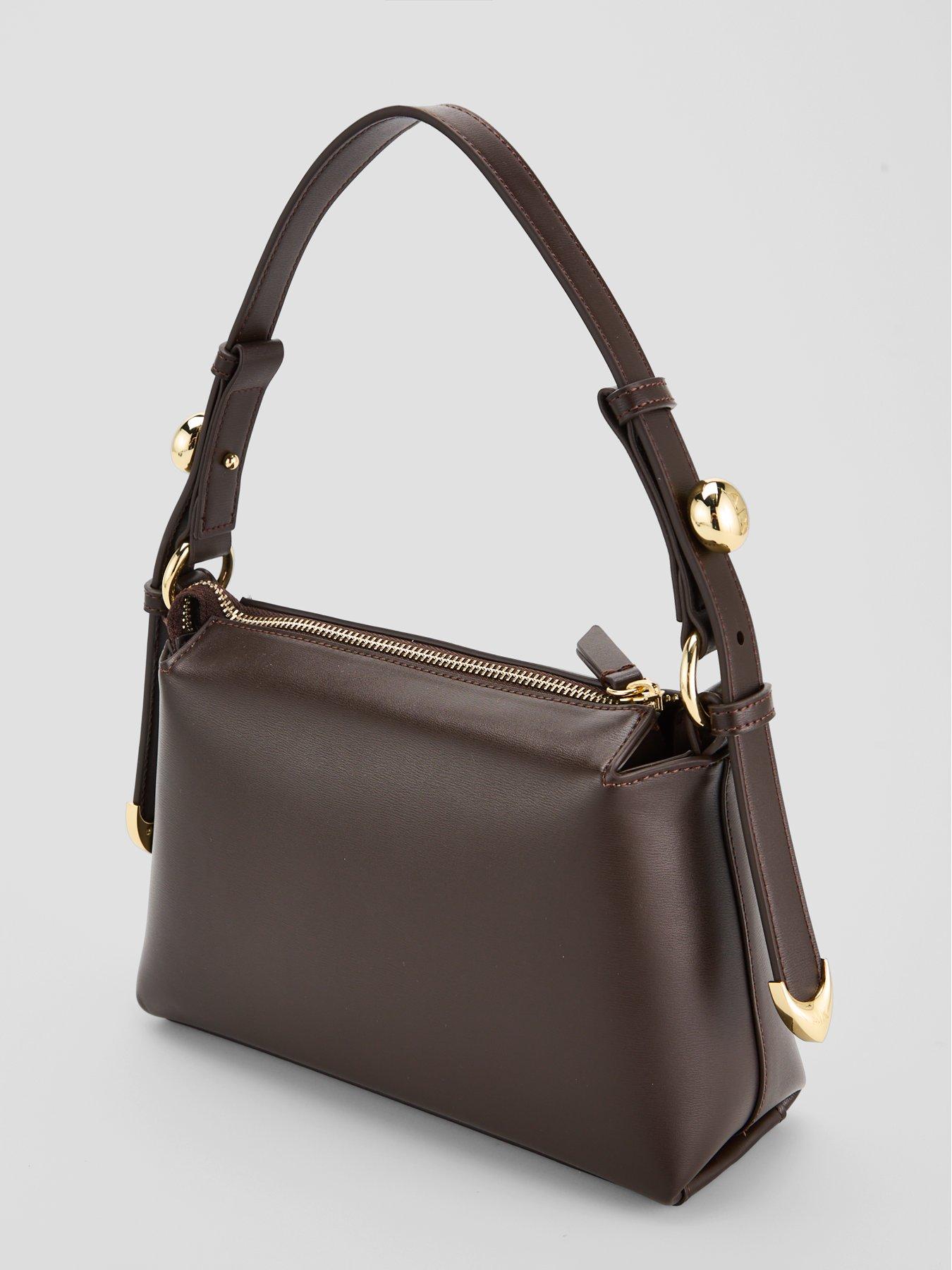 Image 3 of 6 of Armani Exchange Helen Shoulder Bag - Black