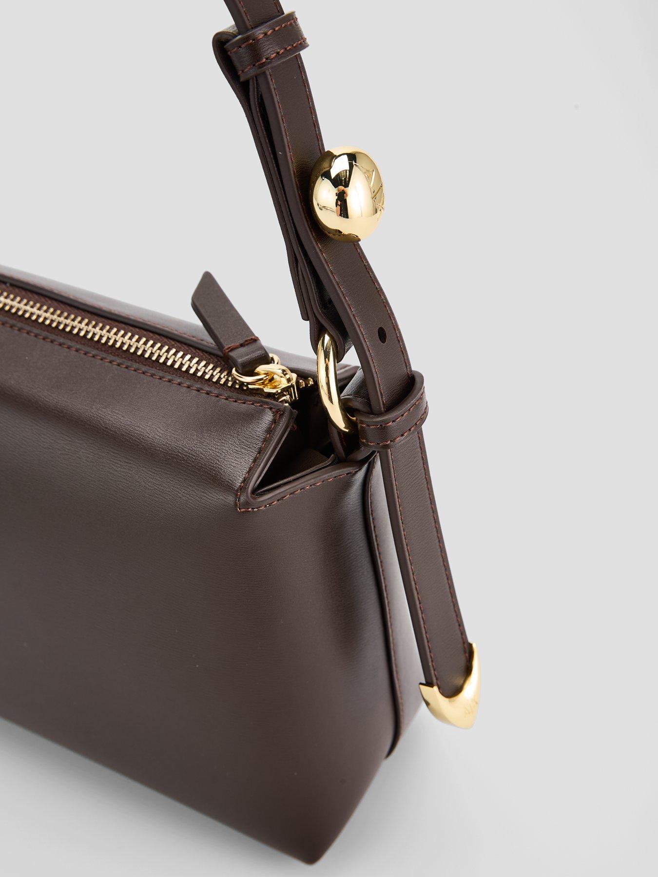 Image 6 of 6 of Armani Exchange Helen Shoulder Bag - Black