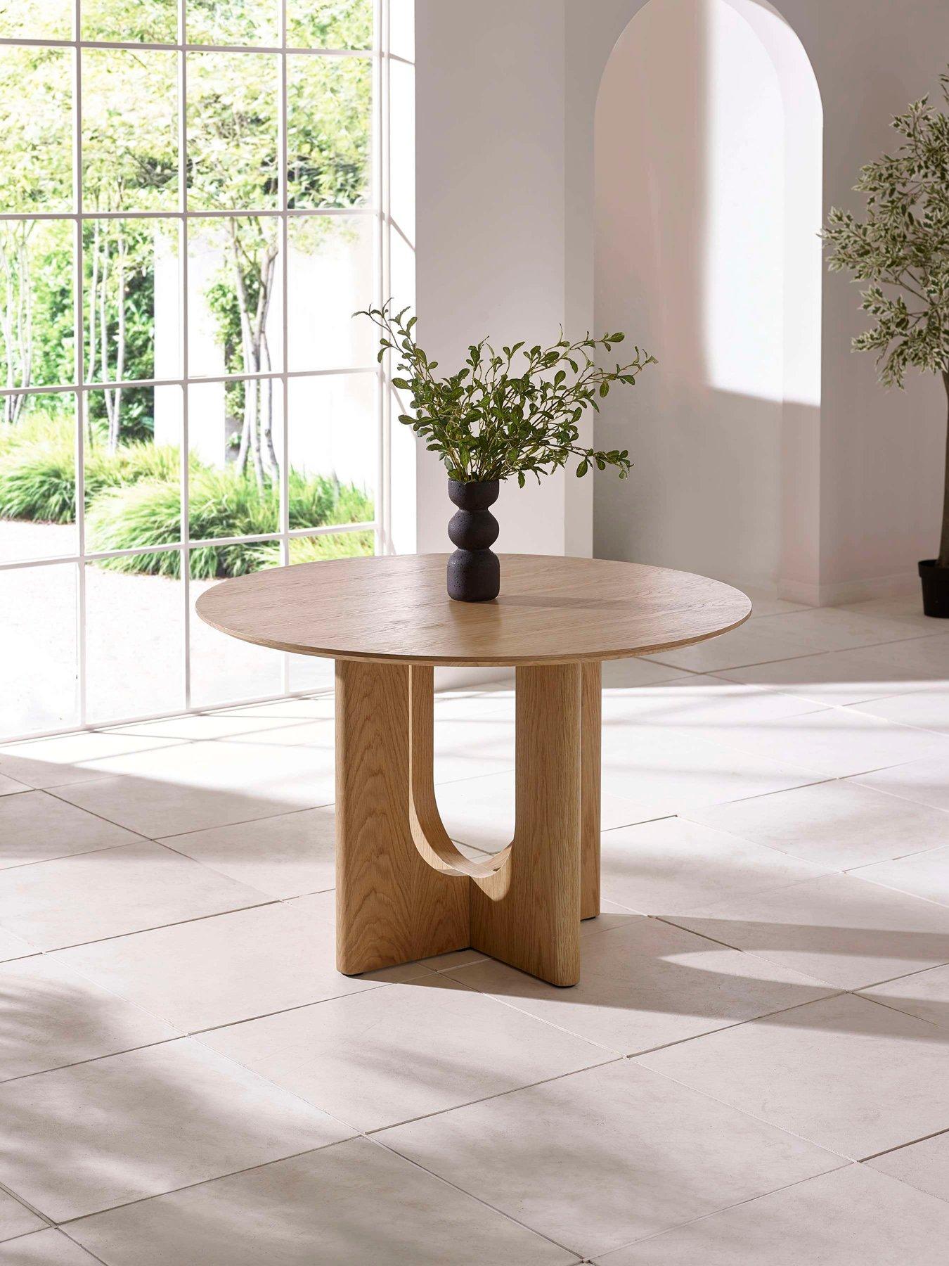 Julian Bowen Cellini Round Dining Table - Image 3