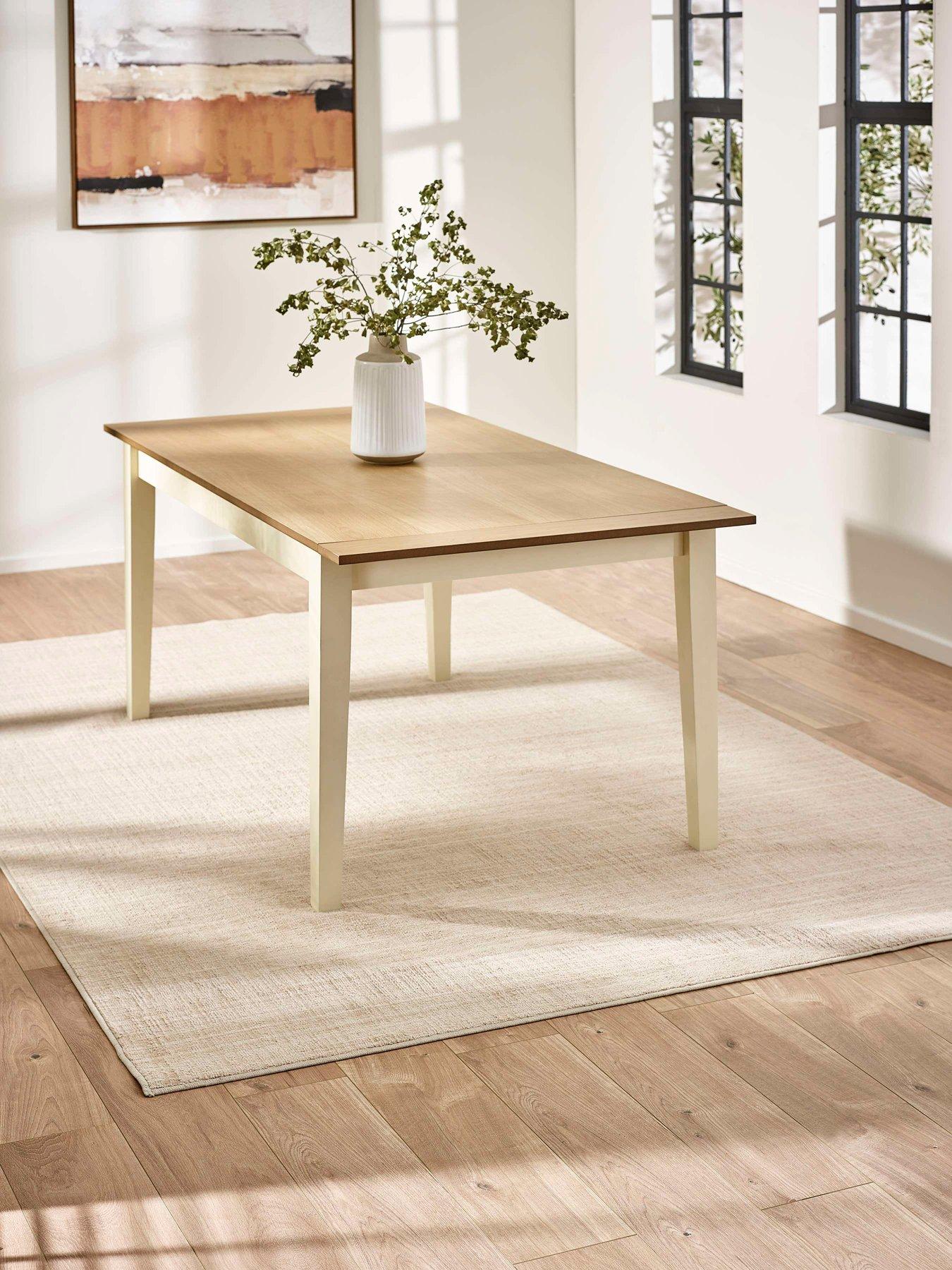 Julian Bowen Larissa Lift Up Extension Dining Table