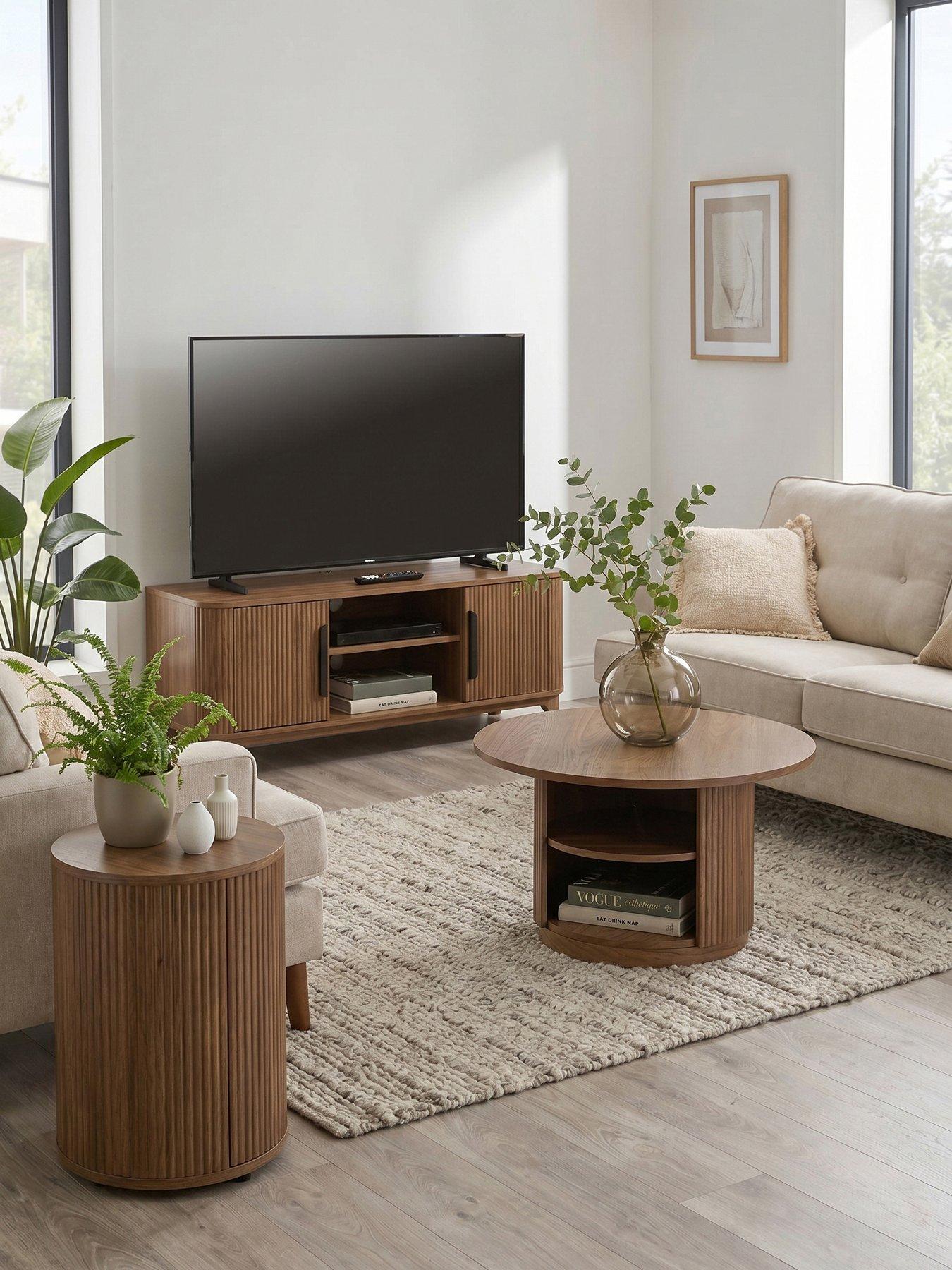 The Very Collection Carina Pack (side Table, Coffee, Tv Unit)