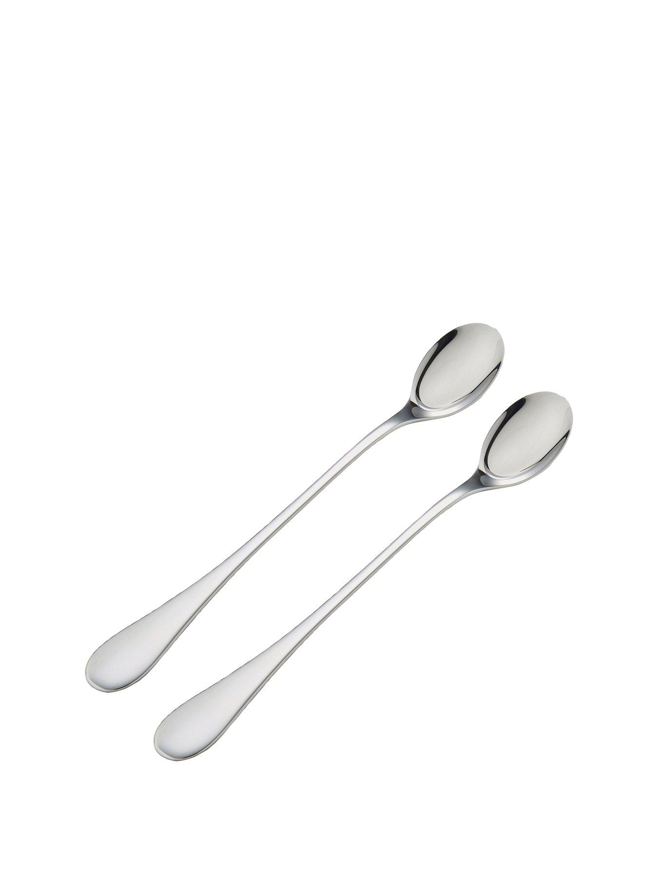 Image 2 of 4 of Viners New Select 18/0 2pce Long Handle Spoons
