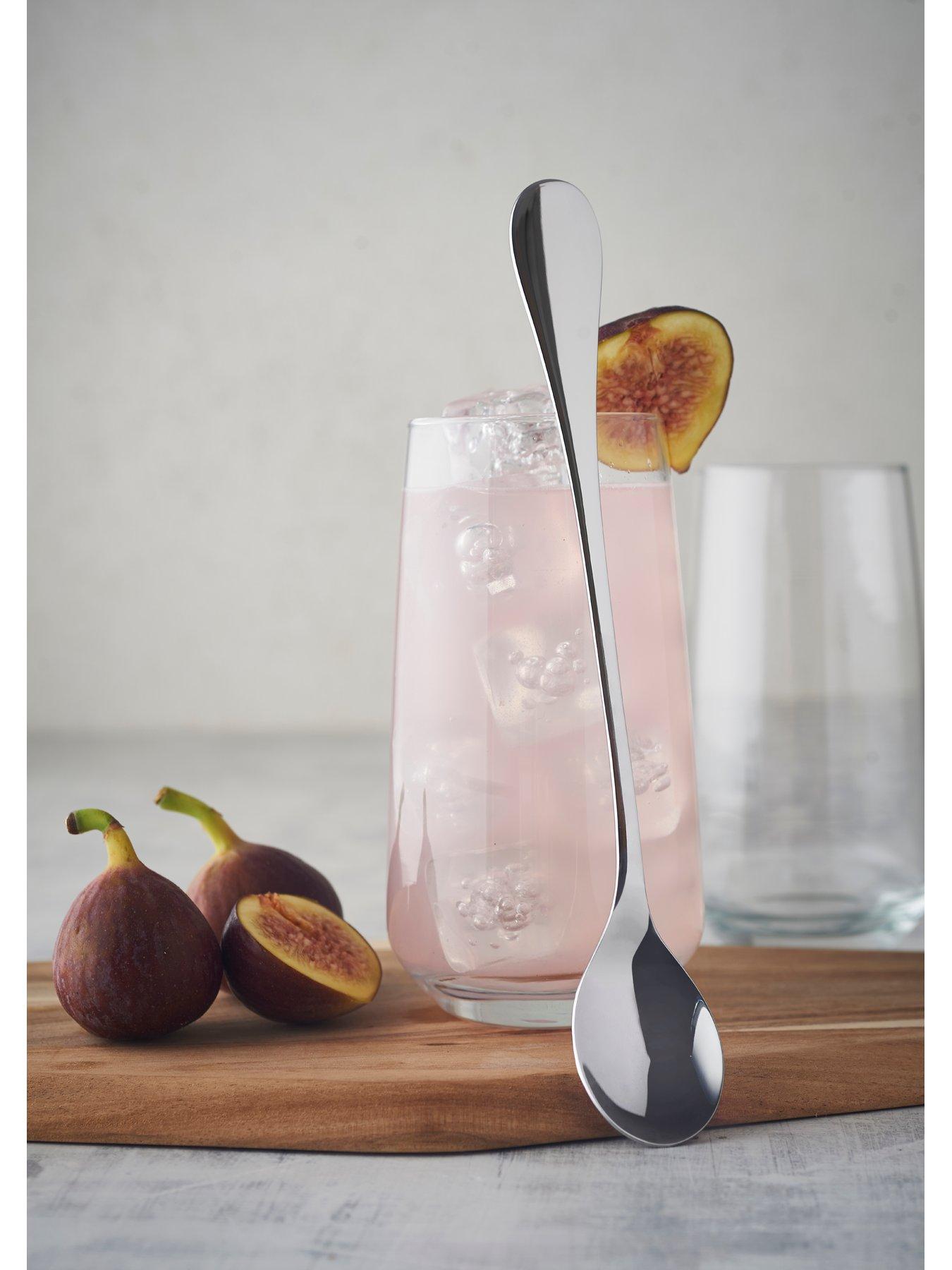 Image 4 of 4 of Viners New Select 18/0 2pce Long Handle Spoons