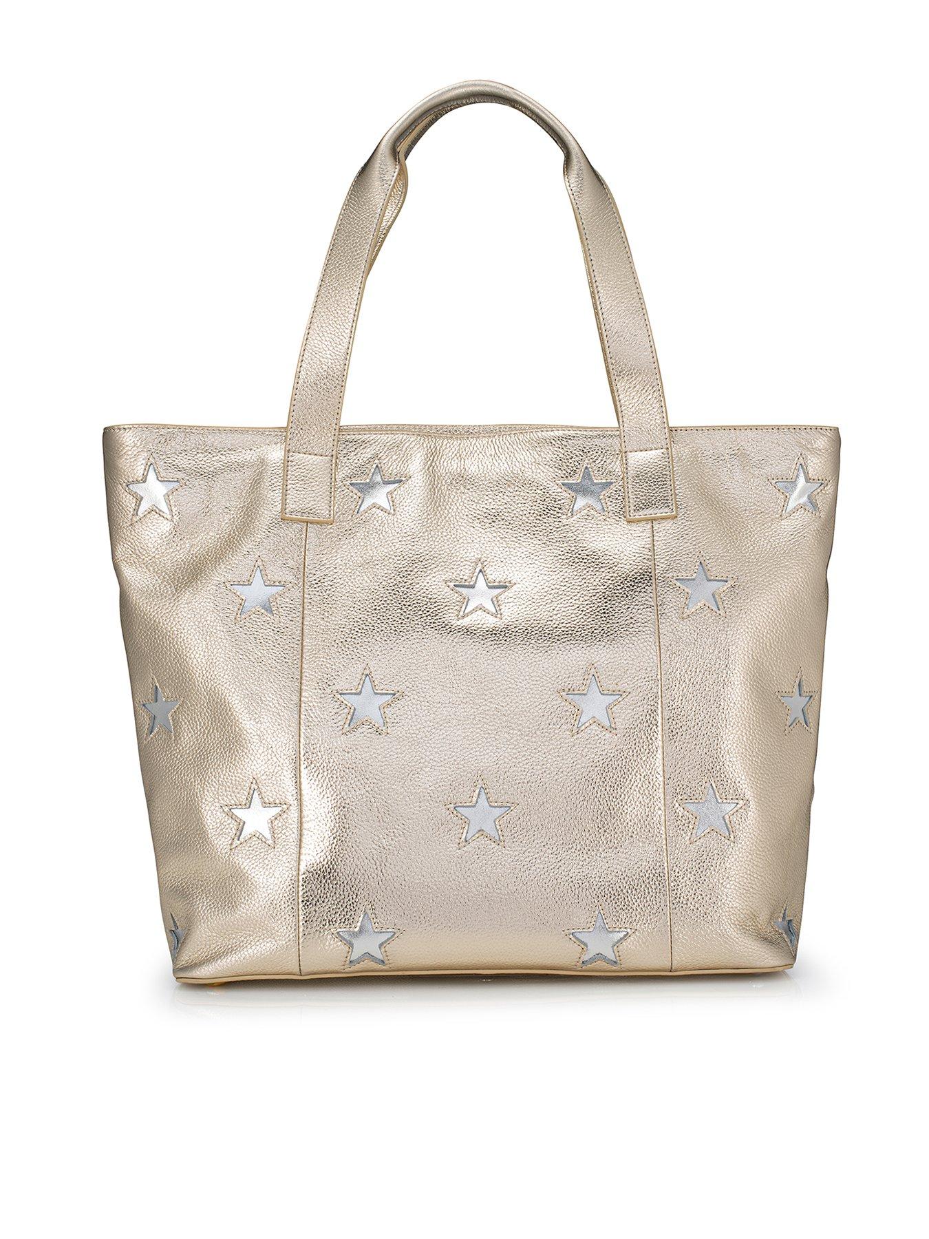 Image 1 of 2 of Jones Bootmaker Dayna Leather Bag- Gold