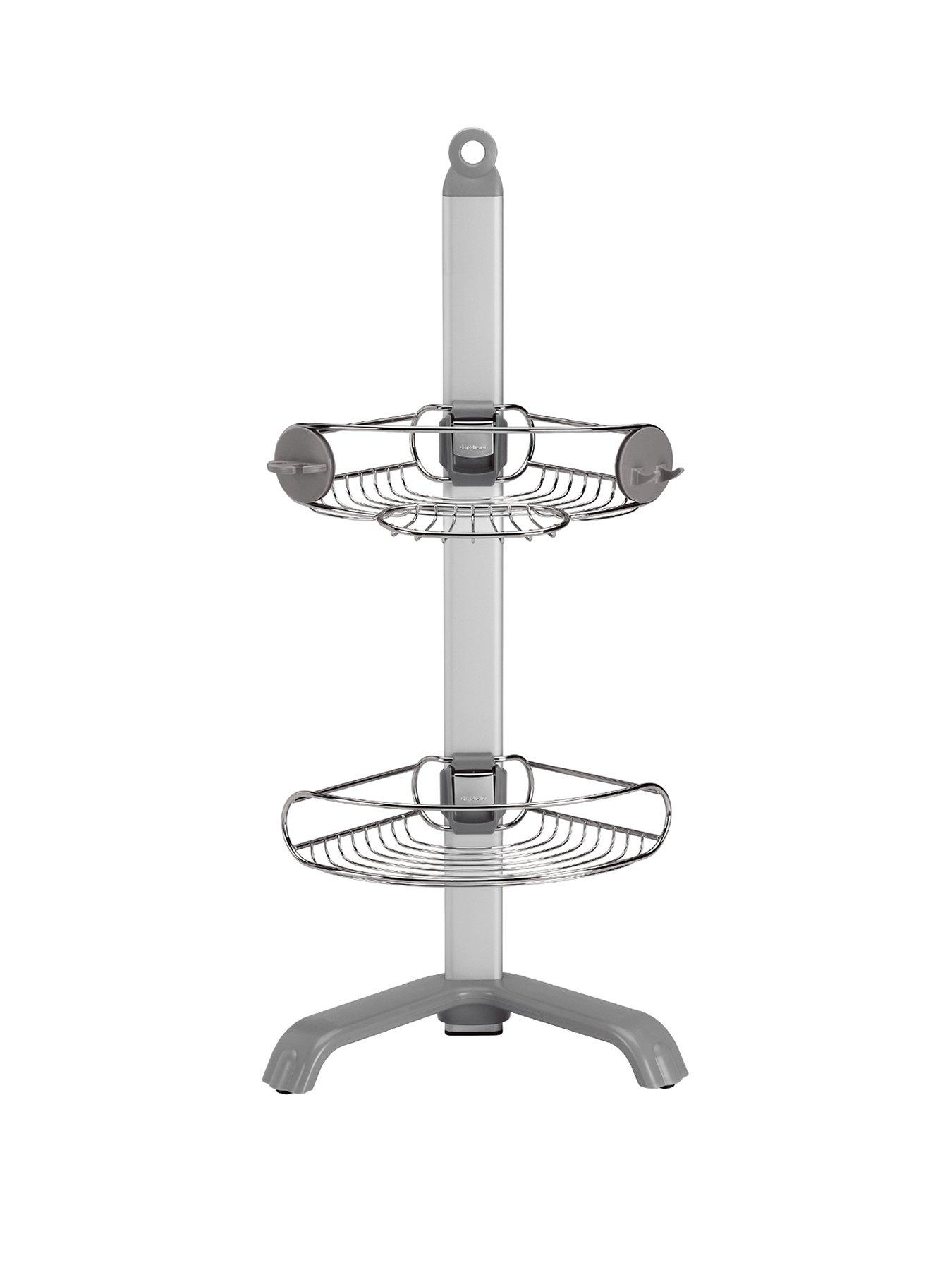Image 2 of 7 of Simplehuman Corner Shower Caddy V2