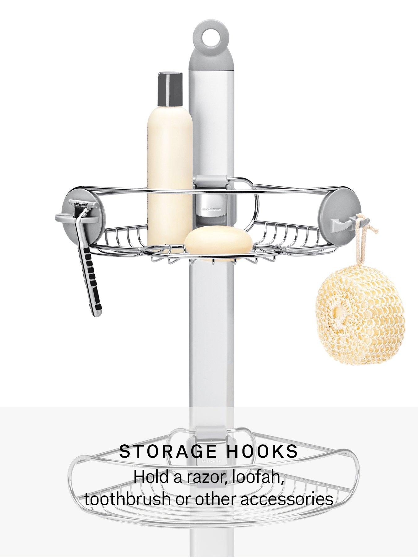 Image 5 of 7 of Simplehuman Corner Shower Caddy V2