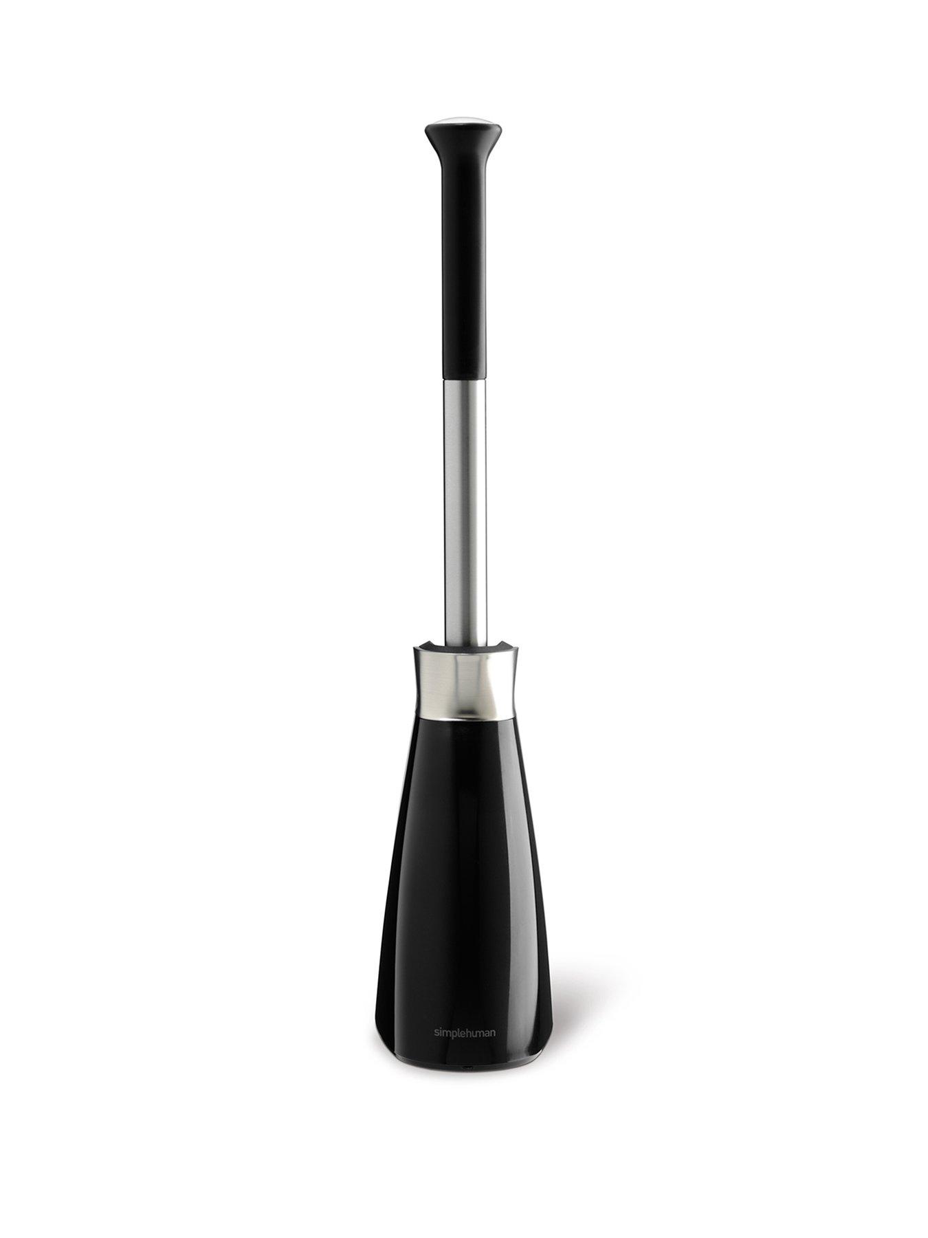 Simplehuman Toilet Brush, Black Plastic & Stainless Steel