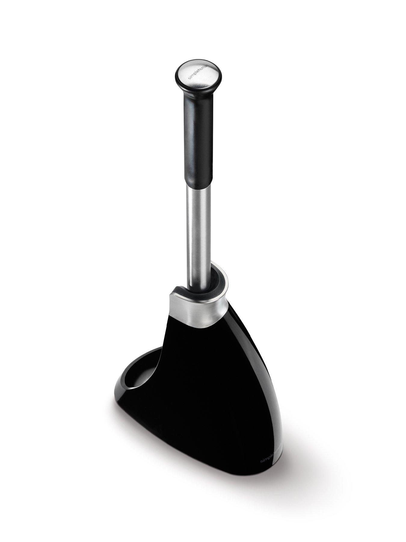 Image 3 of 6 of Simplehuman (6) Toilet Brush, Black