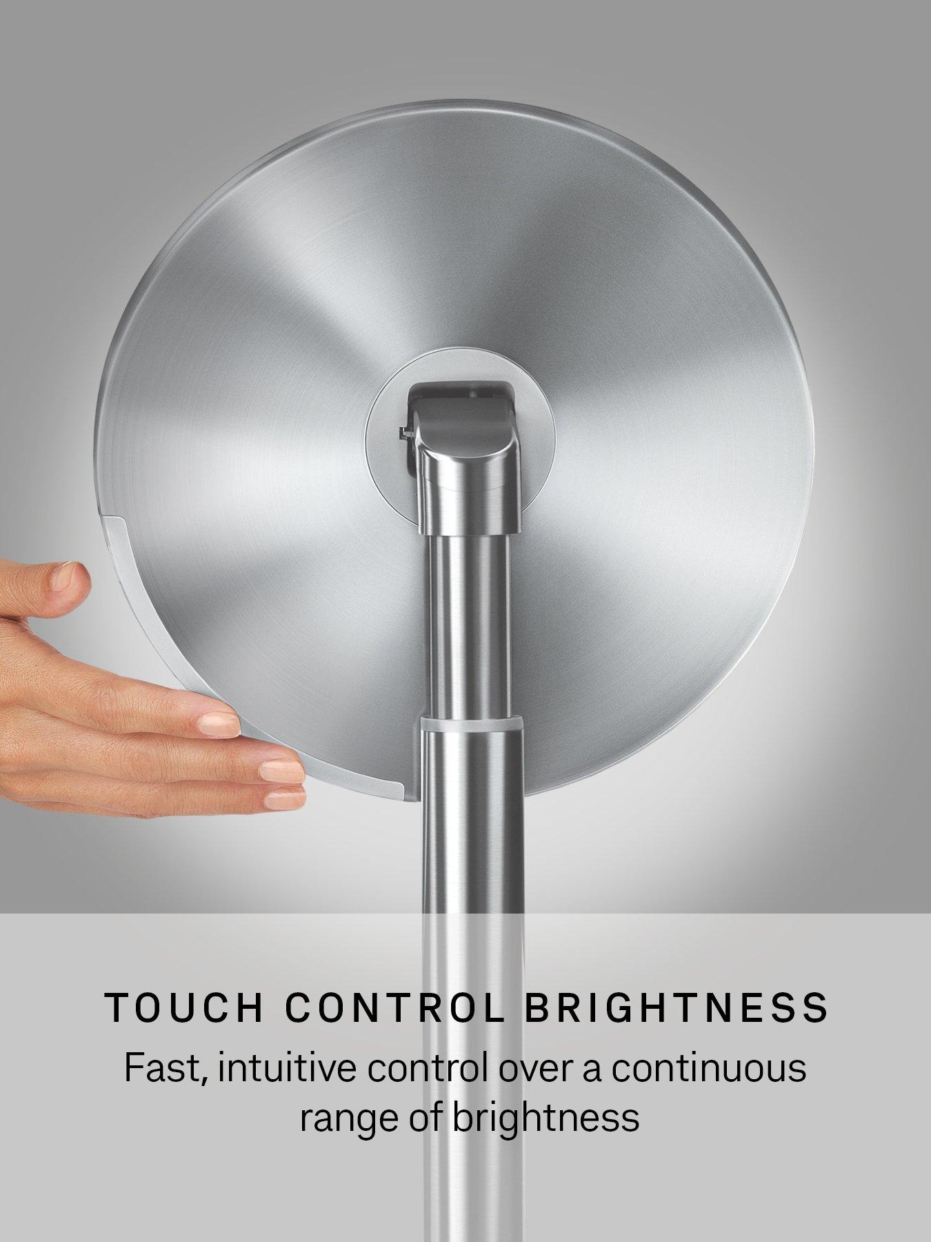 Image 4 of 7 of Simplehuman 8" Sensor Mirror W/touch Control Brightness + 10x Detail Mir