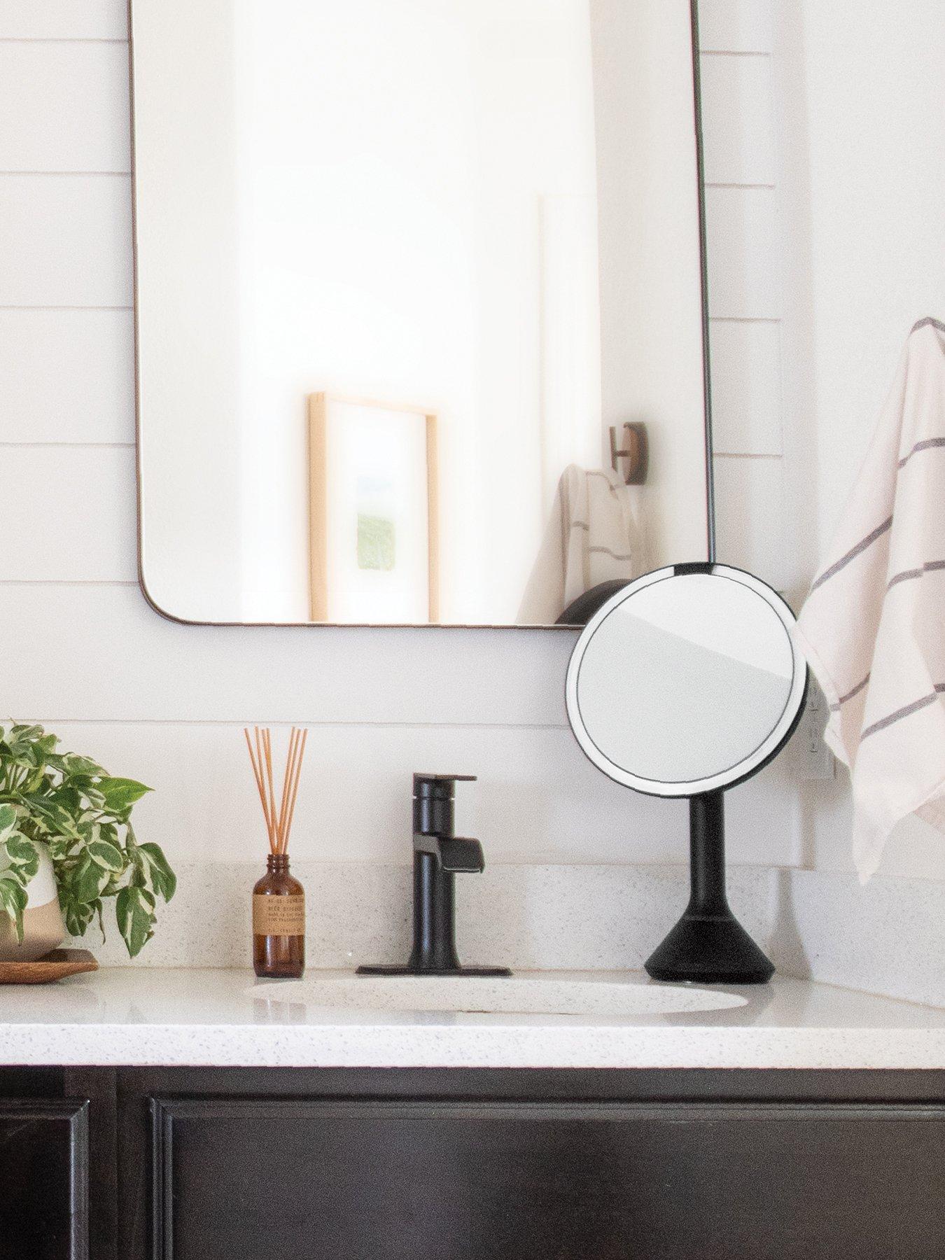Image 1 of 7 of Simplehuman Sensor Mirror W/brightness Control +10x Detail, Matte Black
