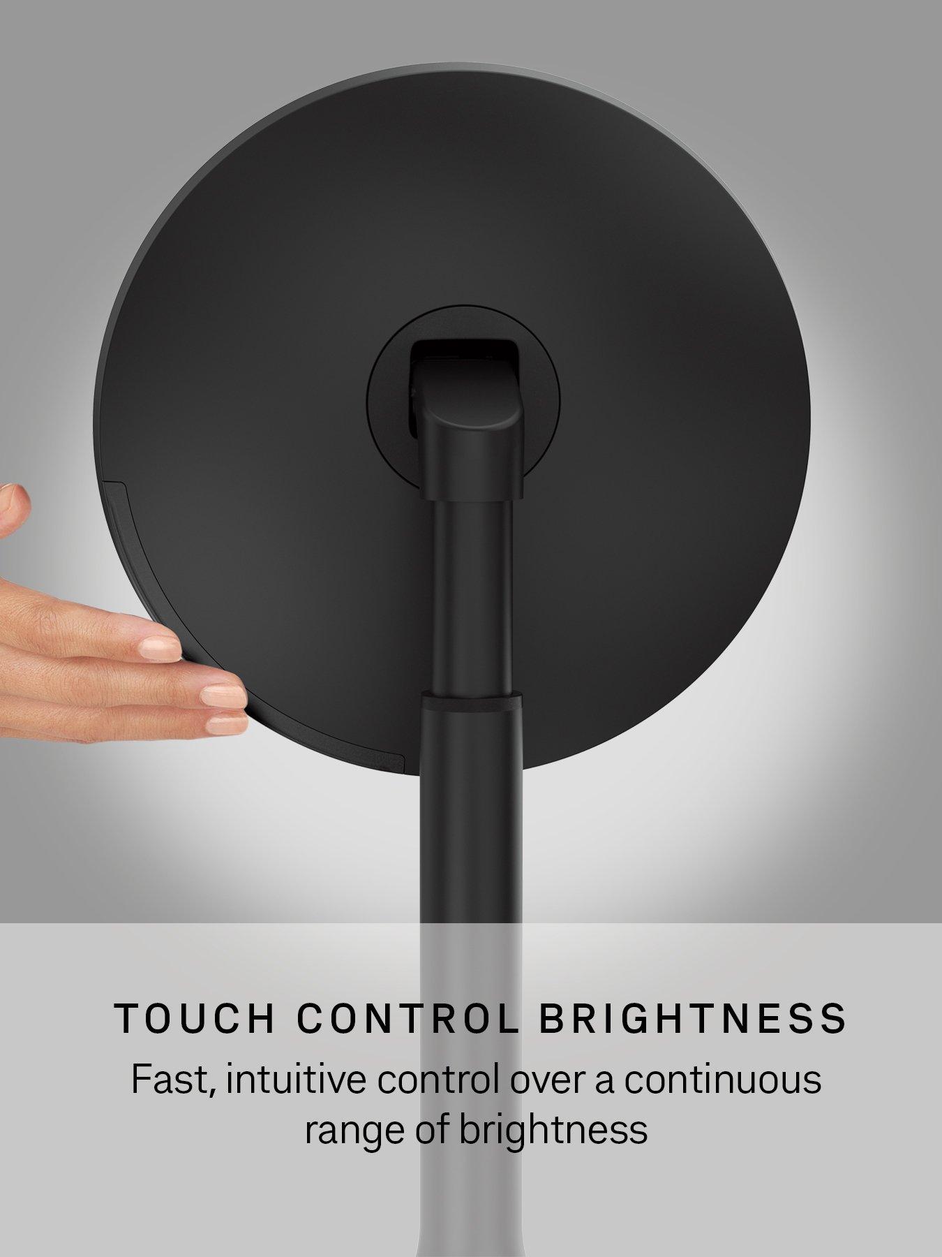 Image 4 of 7 of Simplehuman Sensor Mirror W/brightness Control +10x Detail, Matte Black