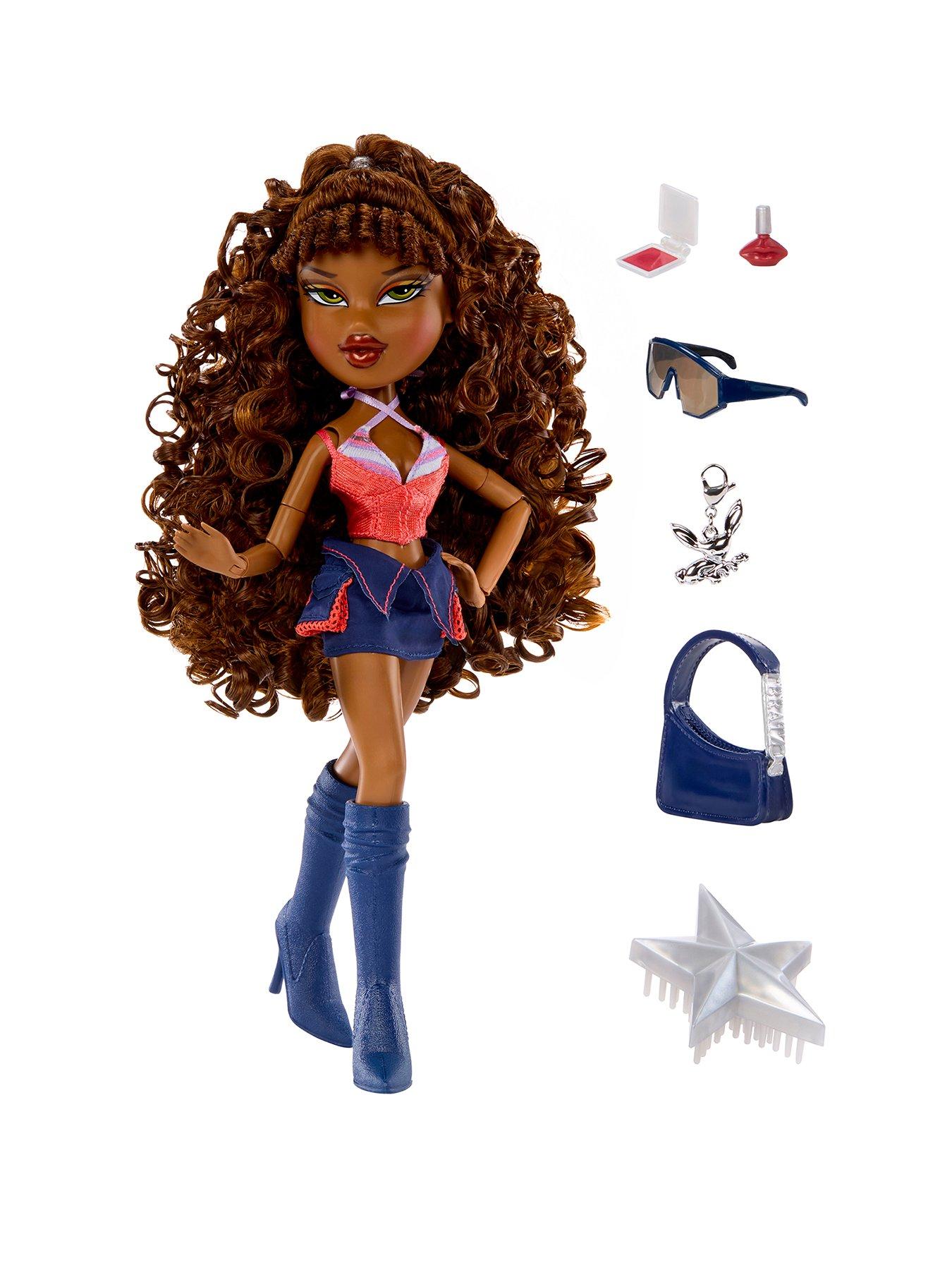 Bratz Sasha 2001 Reimagined Fashion Doll with Bunny Boo Charm, Accessories  &  Poster
