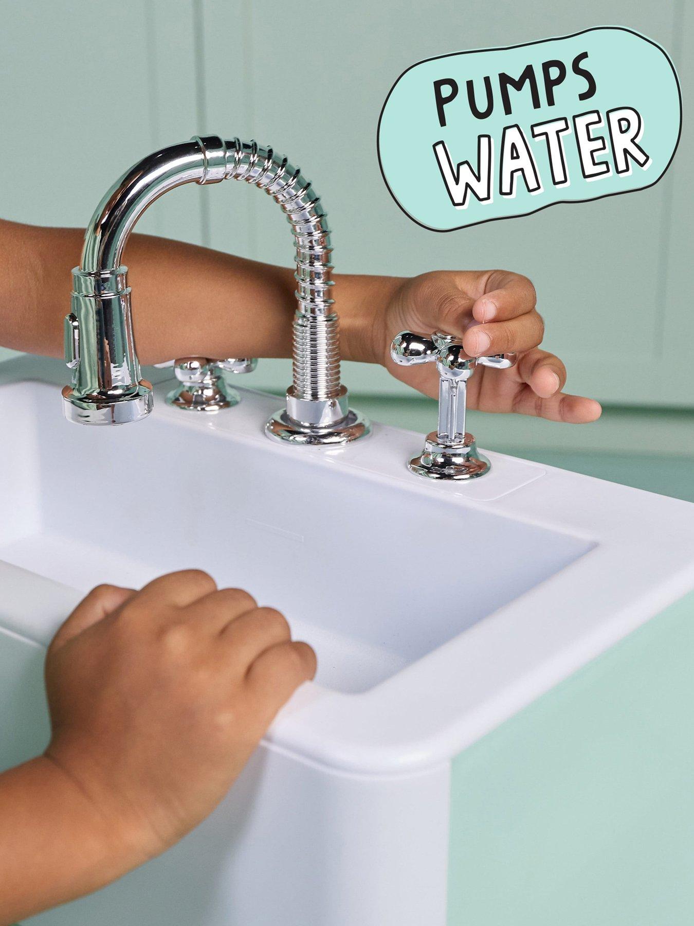 Image 5 of 6 of Little Tikes Sweet Spaces Pump-Action Modular Kitchen Sink Role Play Toy