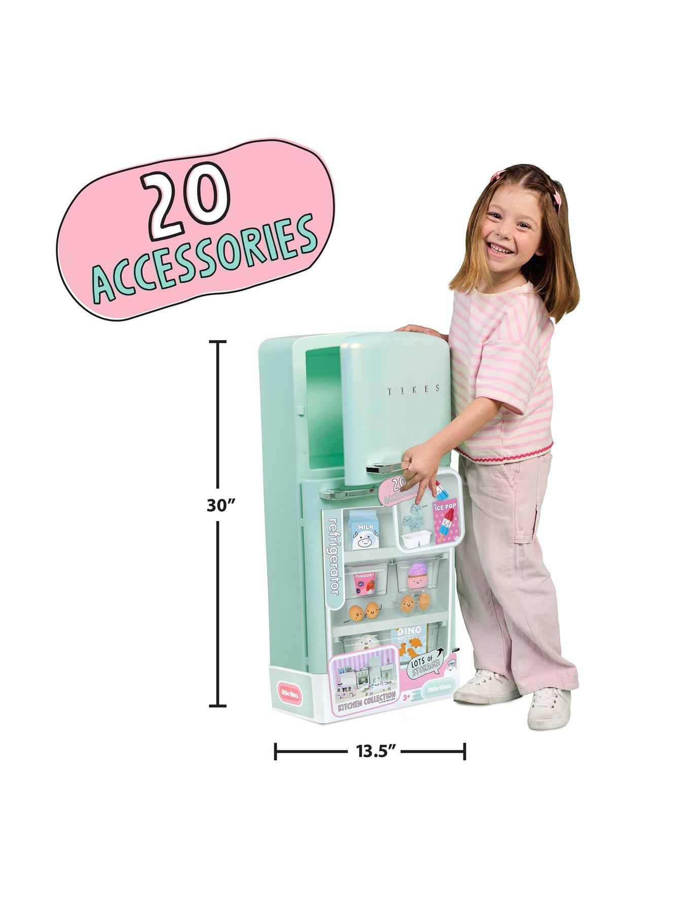 Image 3 of 7 of Little Tikes Sweet Spaces Modular Kitchen Refrigerator Role Play Toy