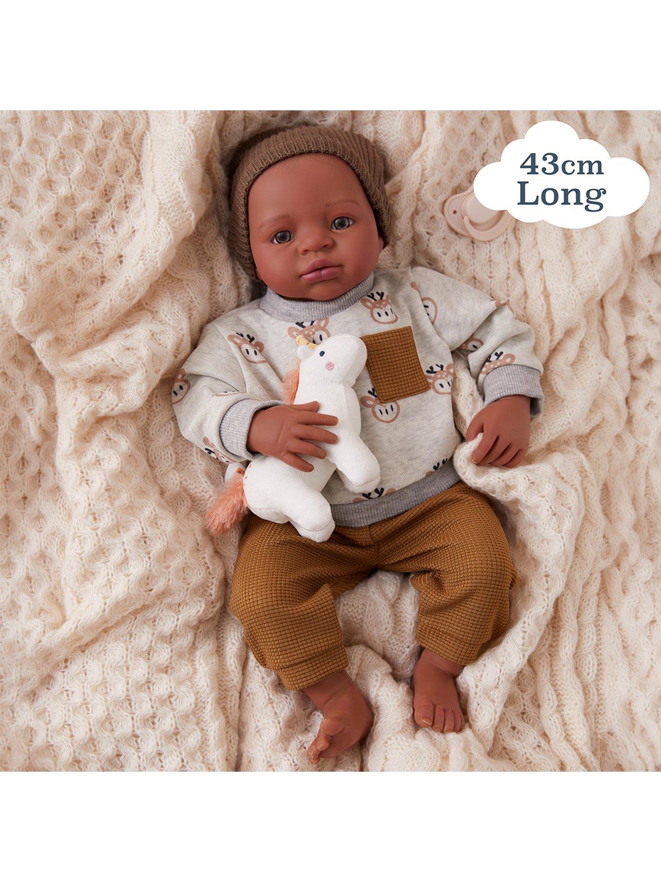Image 3 of 7 of Baby Born Real&trade; Newborn Baby Doll with Cuddle Key&trade; Digital Experience