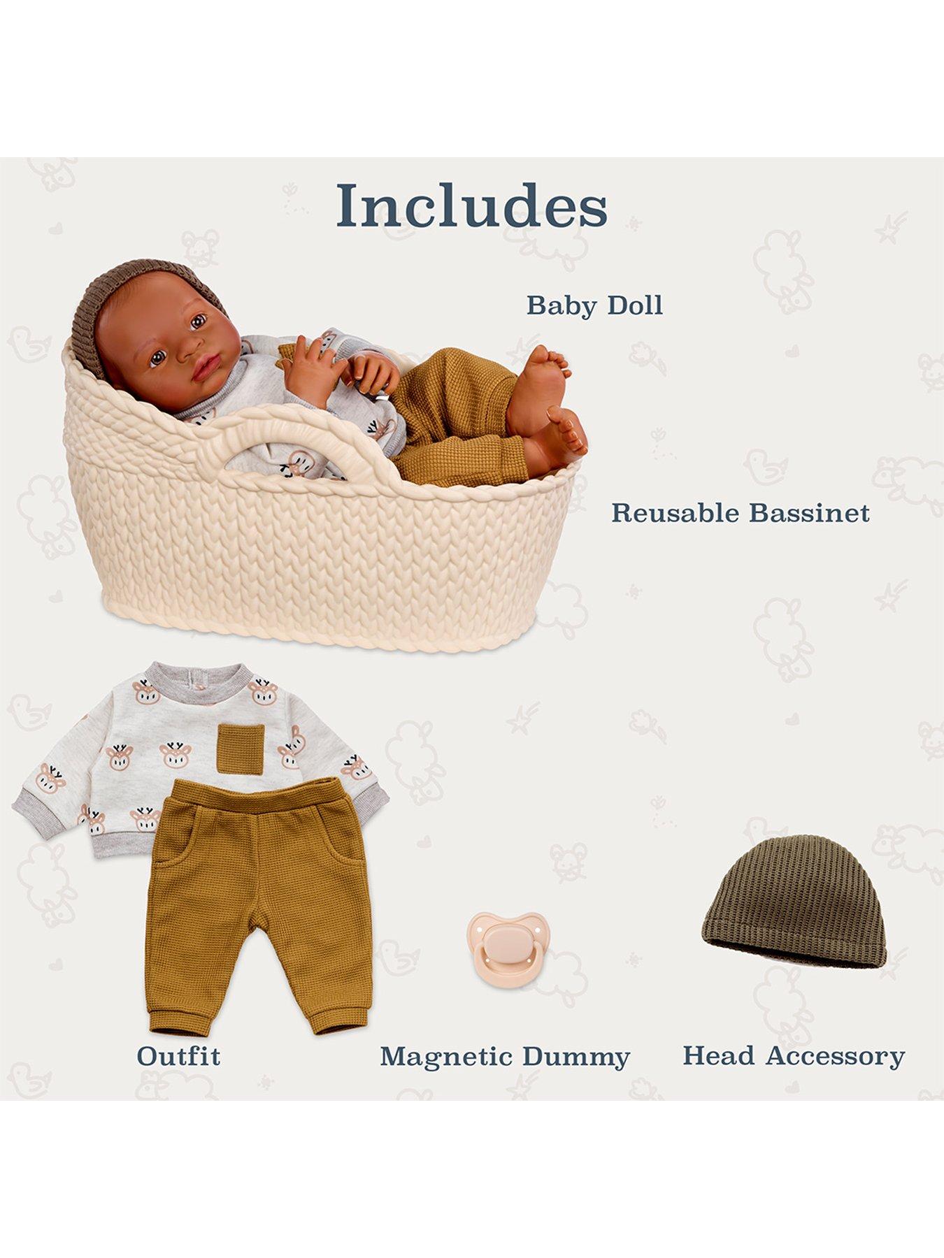 Image 6 of 7 of Baby Born Real&trade; Newborn Baby Doll with Cuddle Key&trade; Digital Experience