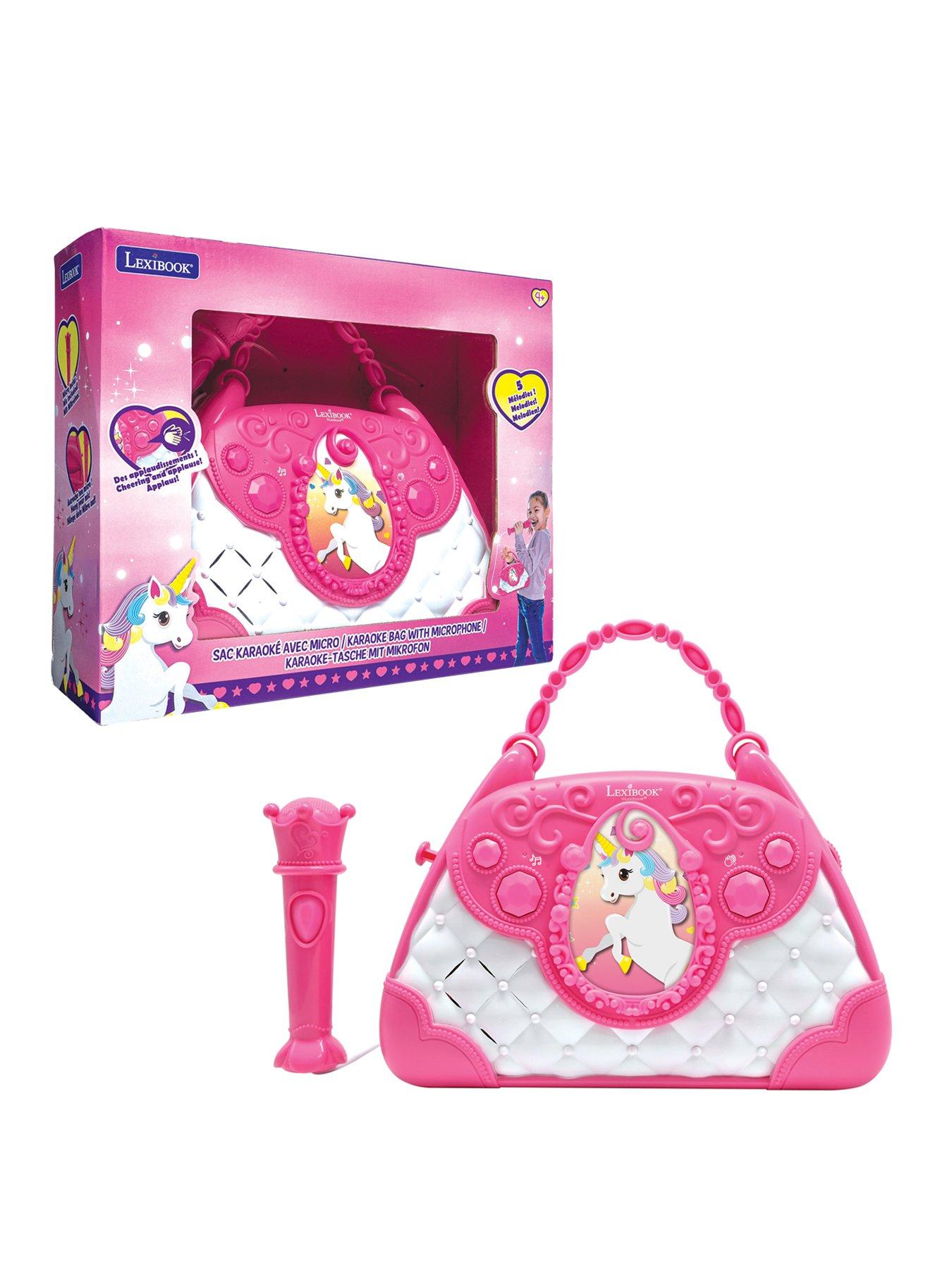 Unicorn Musical Speaker Handbag design with Mic, Voice changer and Line-In cable