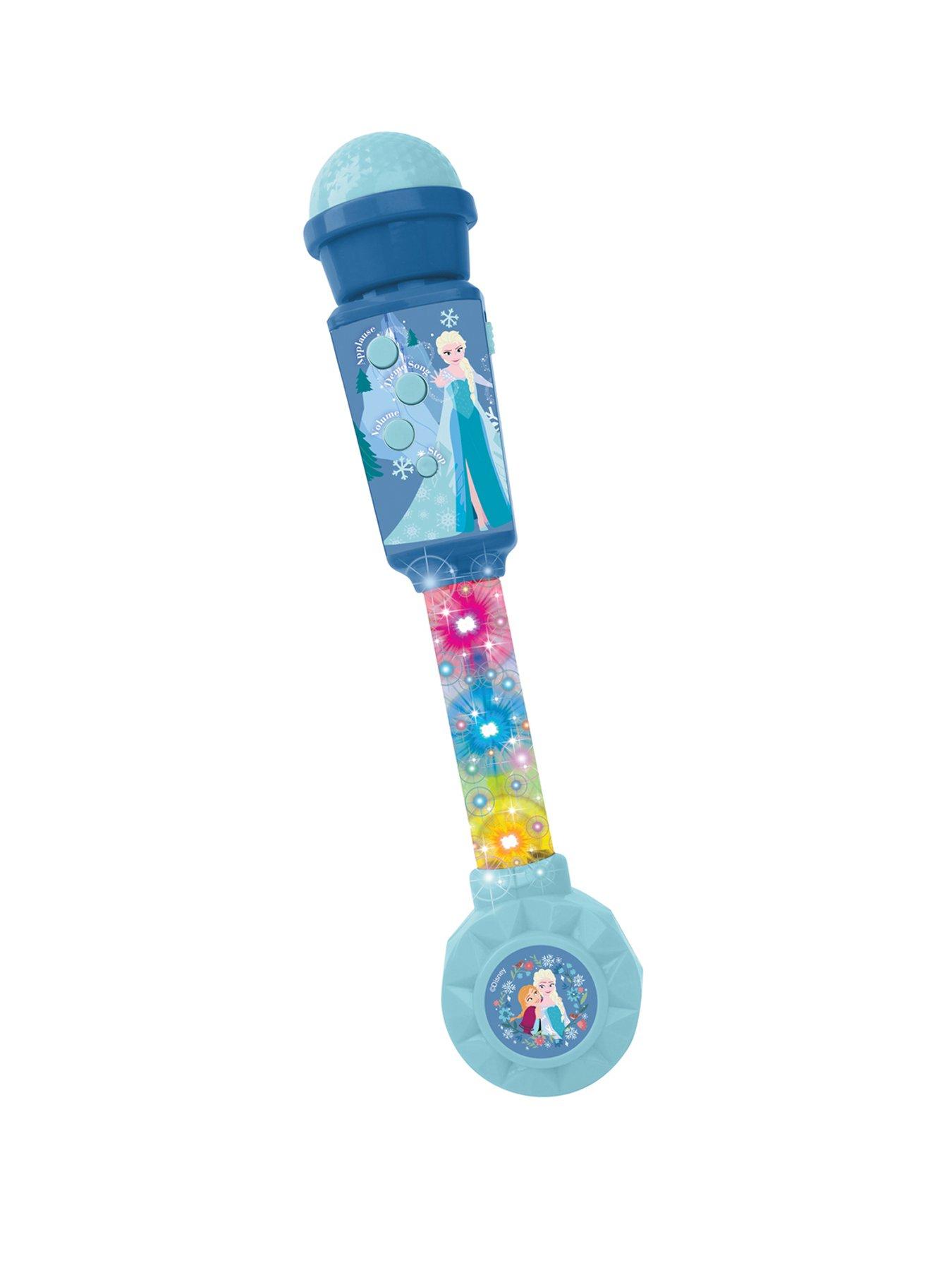 Disney Frozen Frozen Trendy Lighting Microphone With Speaker (Aux-In), Melodies And Sound Effects