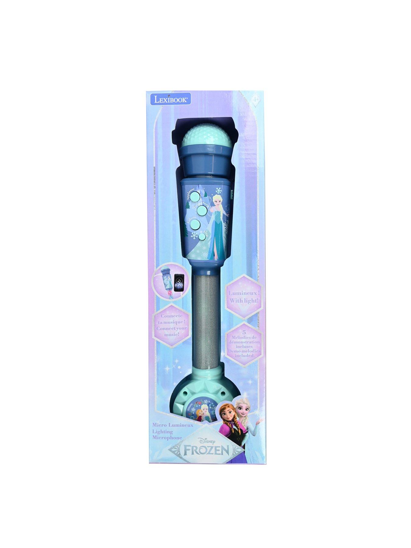 Image 2 of 4 of Disney Frozen Frozen Trendy Lighting Microphone with speaker (aux-in), melodies and sound effects