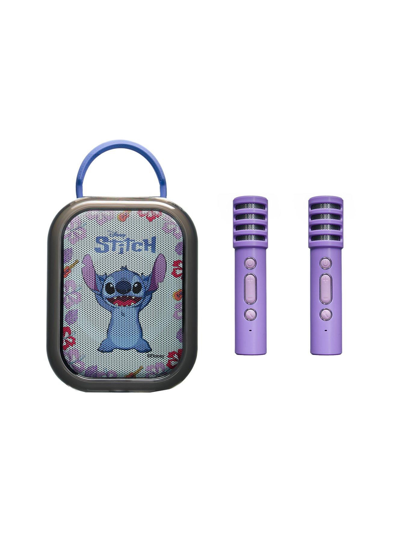 Image 3 of 7 of Disney Stitch Stitch Bluetooth karaoke with 2 wireless microphones