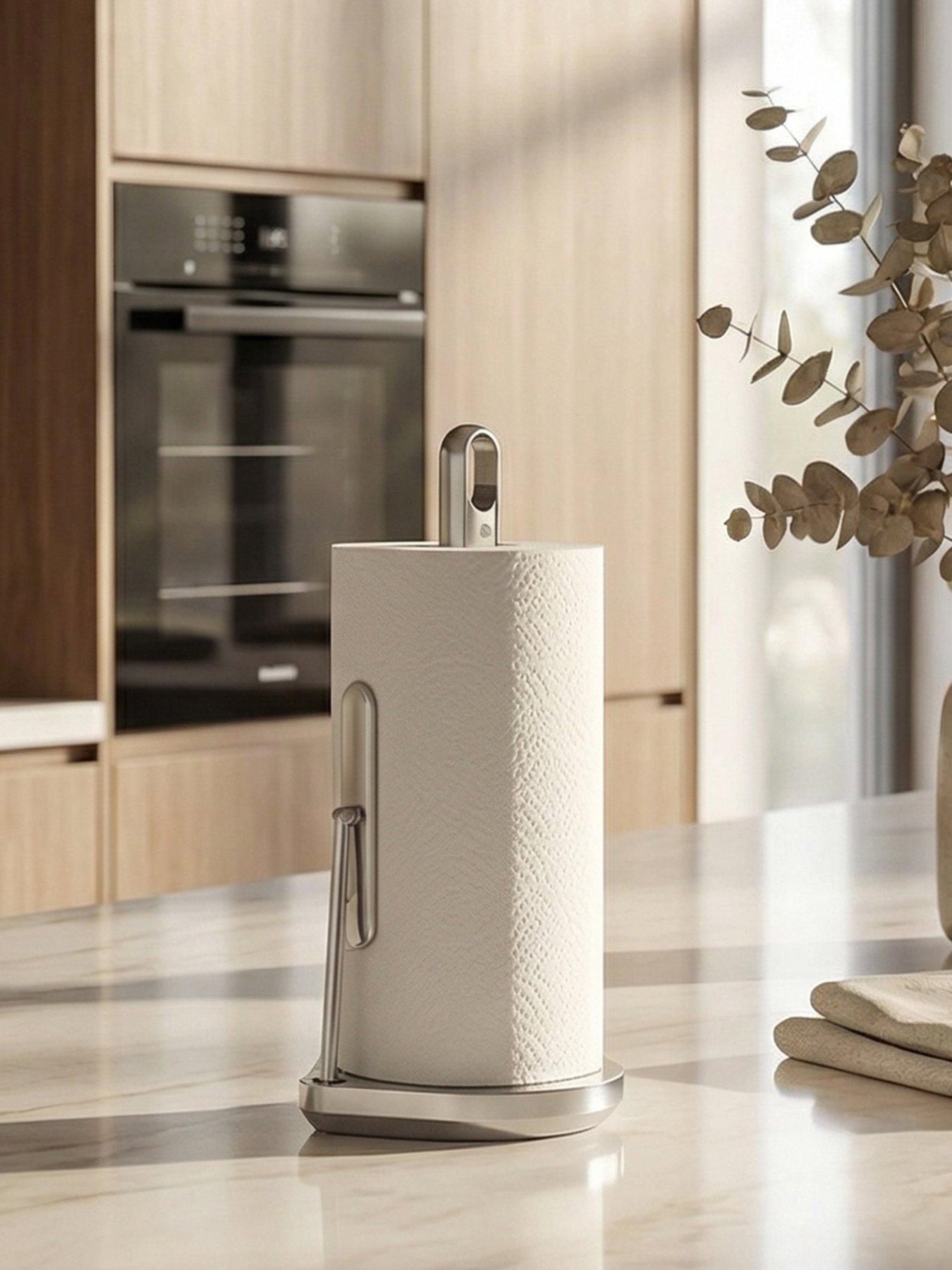 Simplehuman Paper Towel Holder With Spray, Brushed