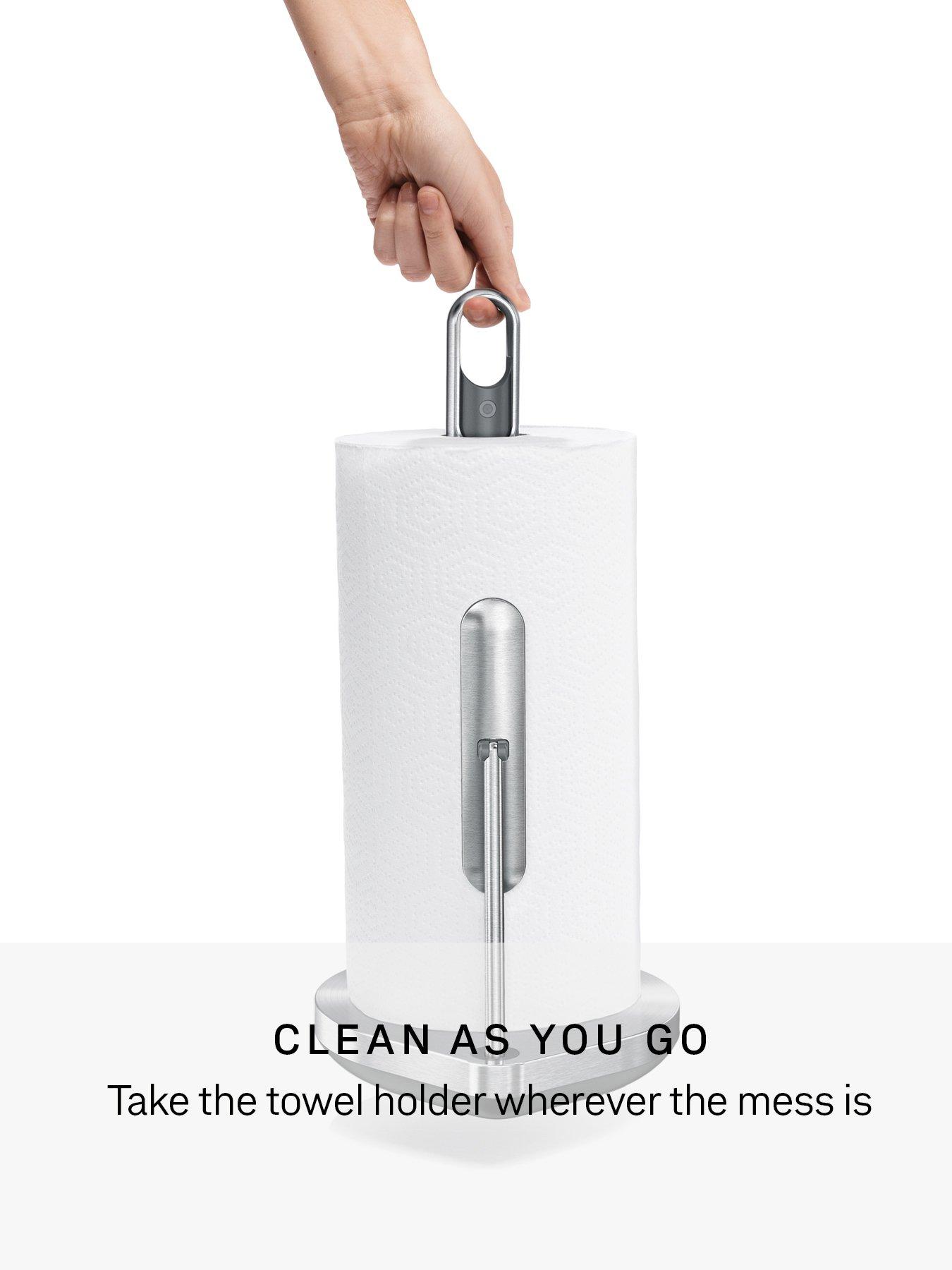 Image 5 of 7 of Simplehuman Paper Towel Holder With Spray, Brushed