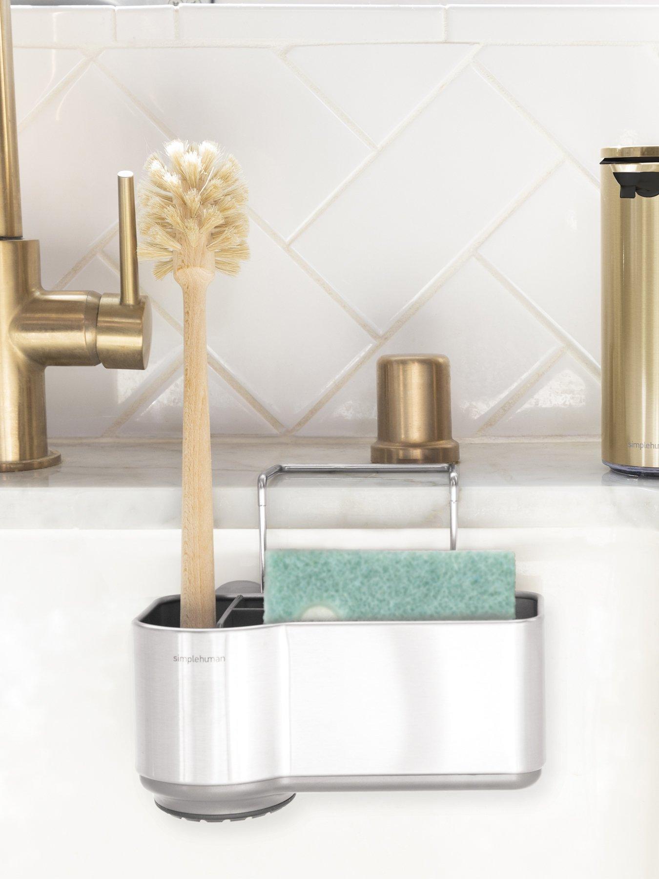 Simplehuman Brushed Black Sink Caddy