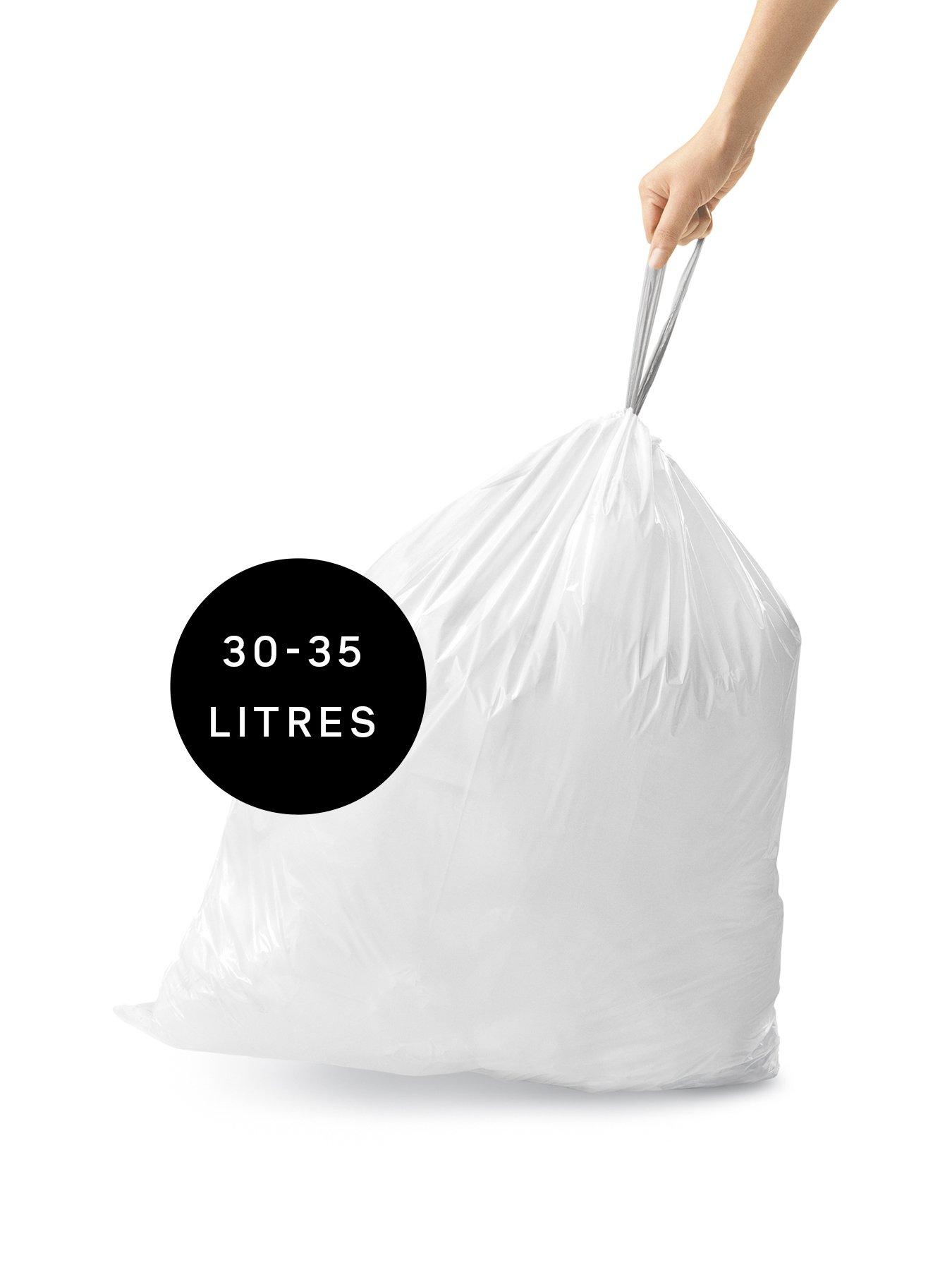 Image 5 of 6 of Simplehuman Code H Black Bin Liner, 100 Pack