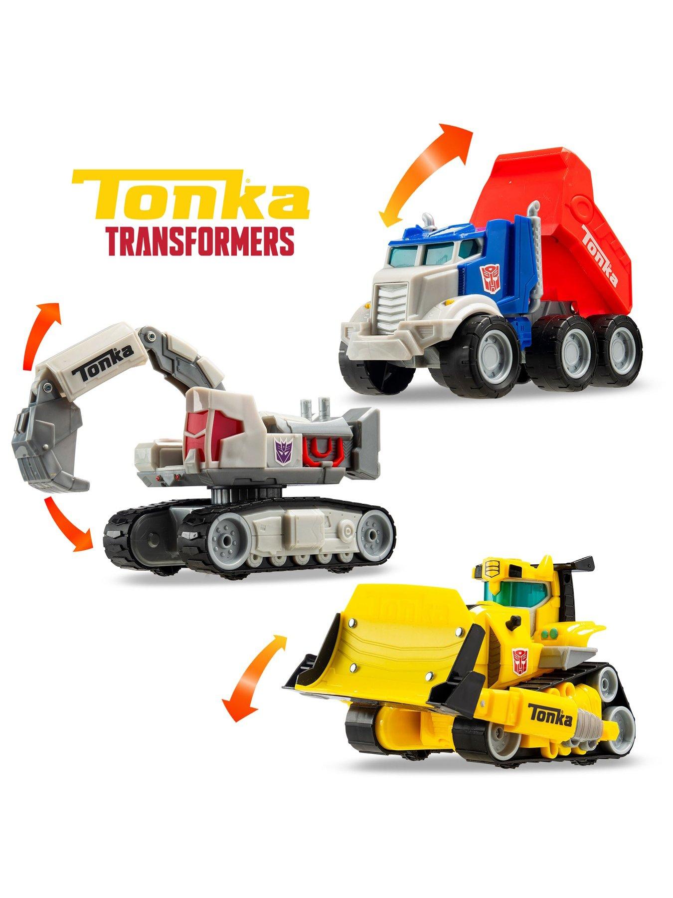 Image 7 of 8 of Tonka x Transformers - Bumblebee Bulldozer
