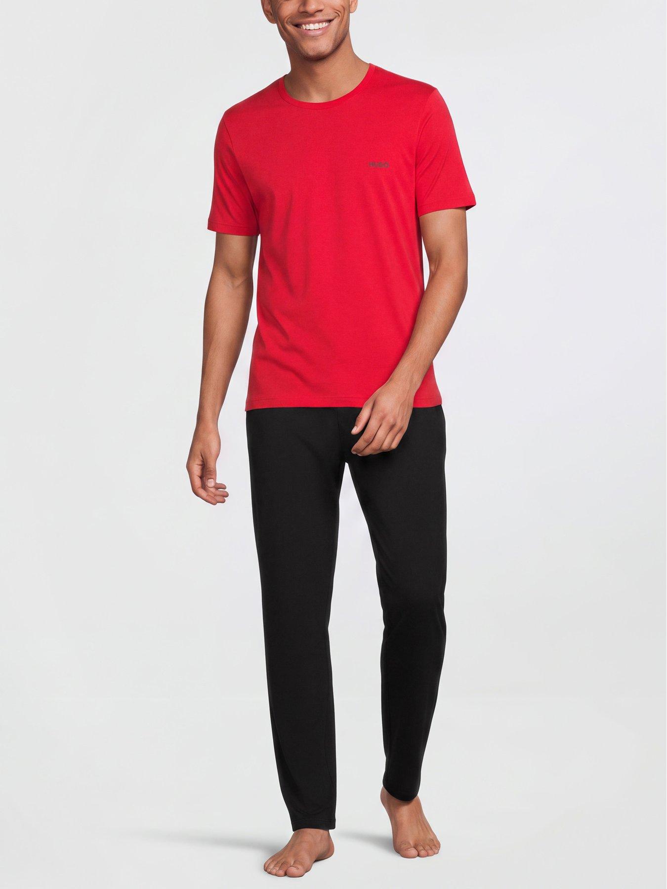 Image 4 of 6 of HUGO 3 Pack Loungewear T-Shirt - Multi