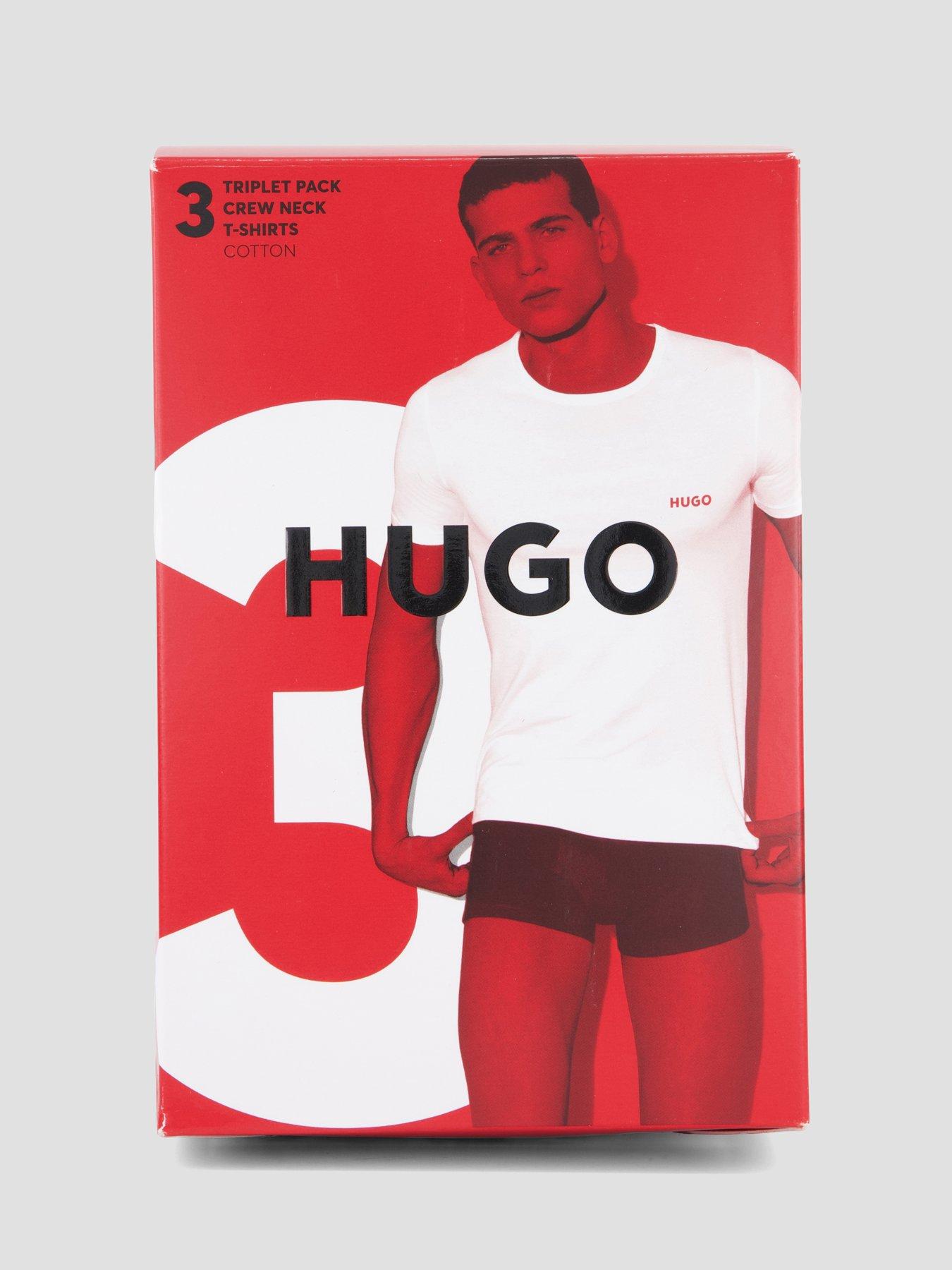 Image 6 of 6 of HUGO 3 Pack Loungewear T-Shirt - Multi
